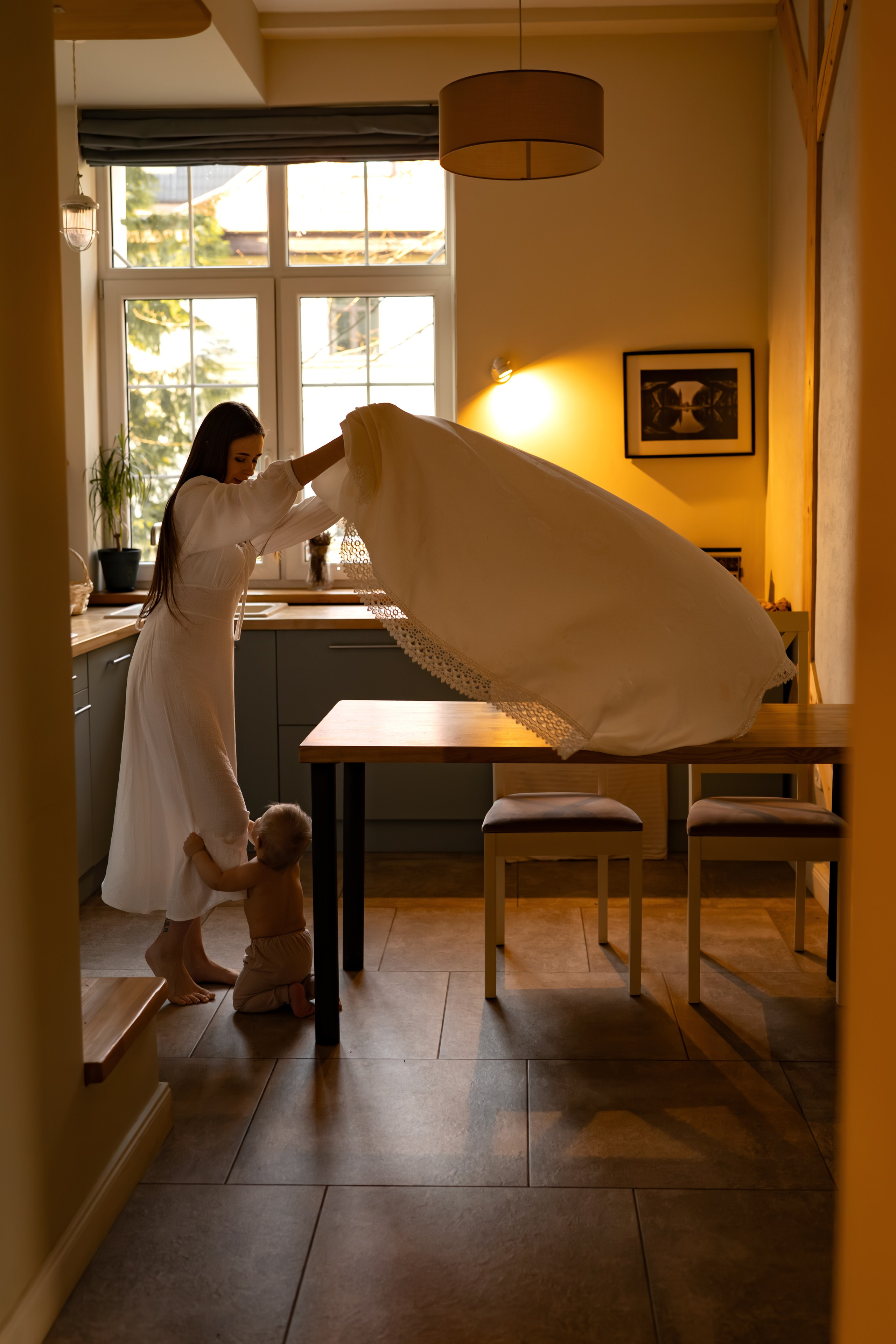 «Уютным вечером». Фотограф материнства Лена Олюнина Фотограф Калининград