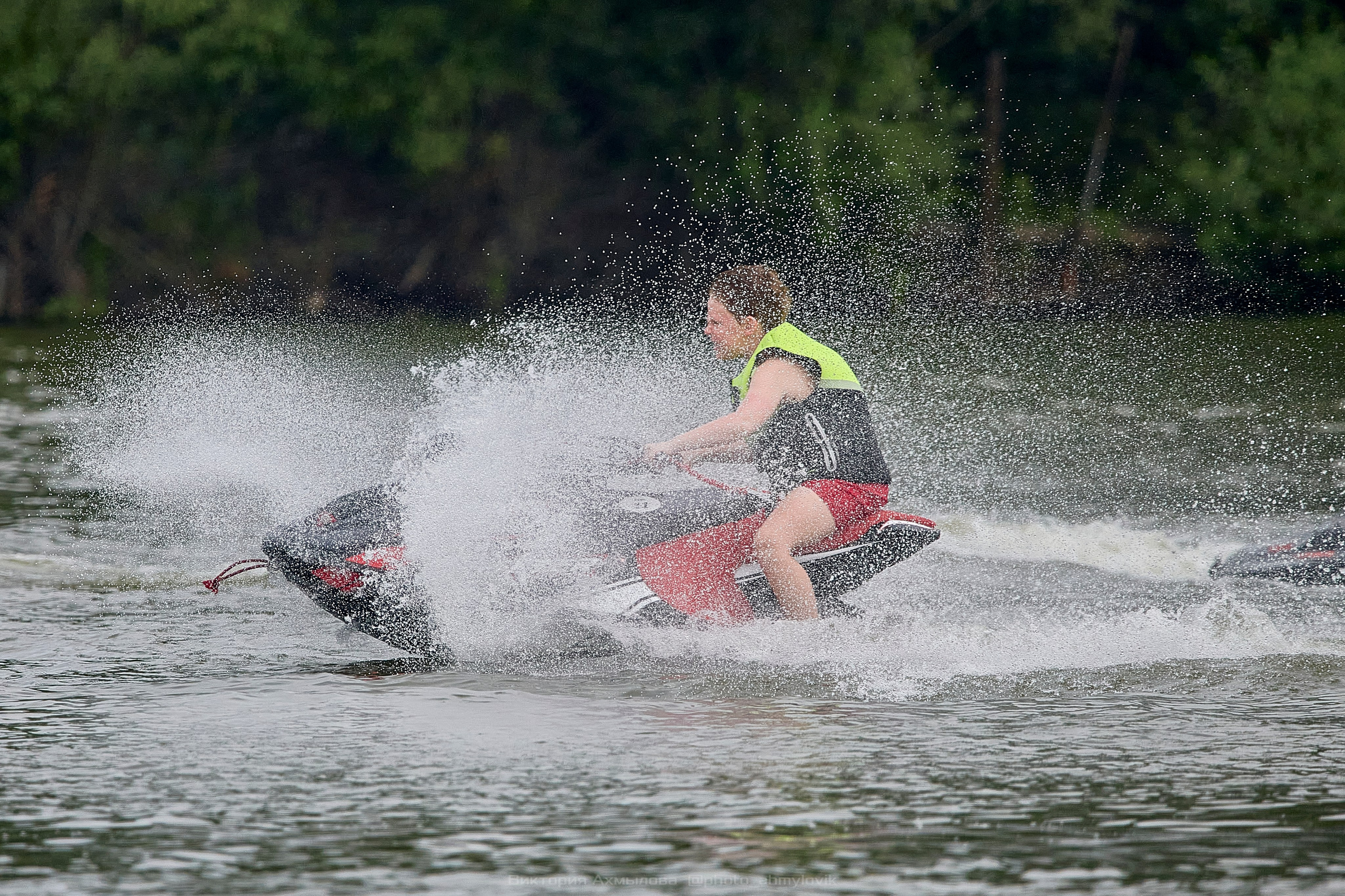 Аквабайки на Северке. Виктория Ахмылова. Фотограф в Москве