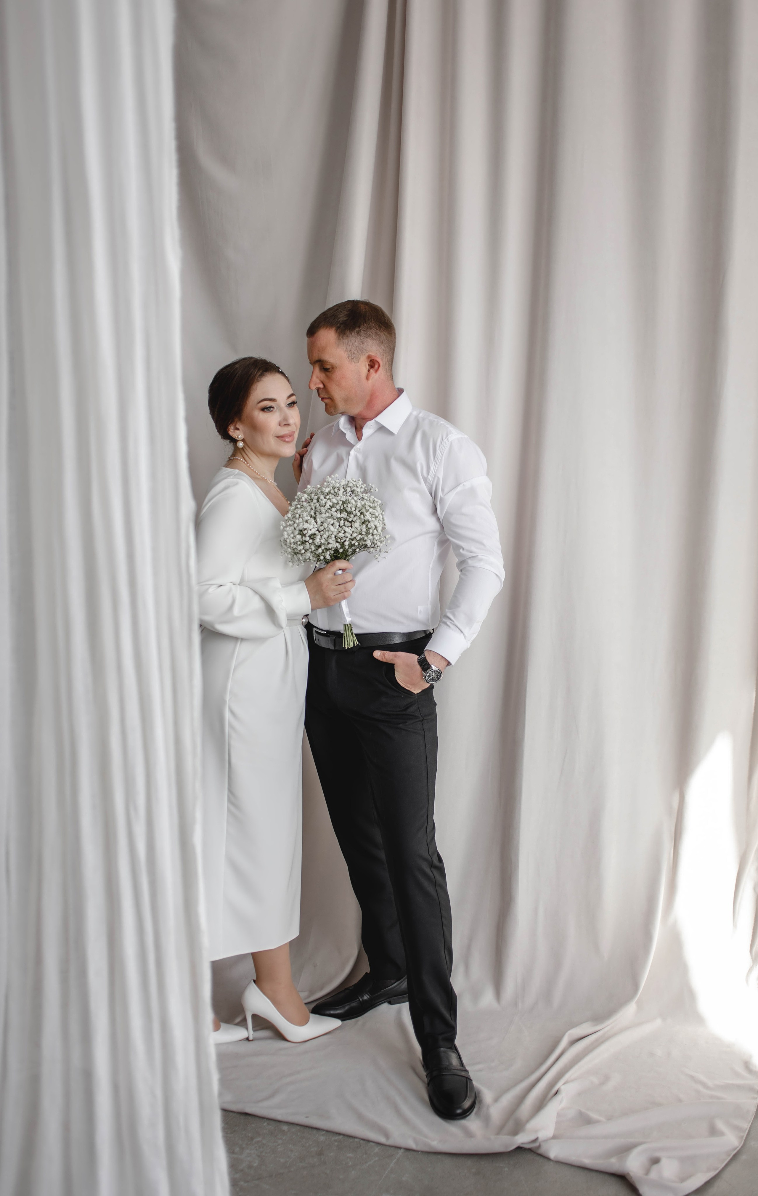 Свадьба Т&А в студии и ЗАГСе. Фотограф в Краснодаре Евгения Михаевич