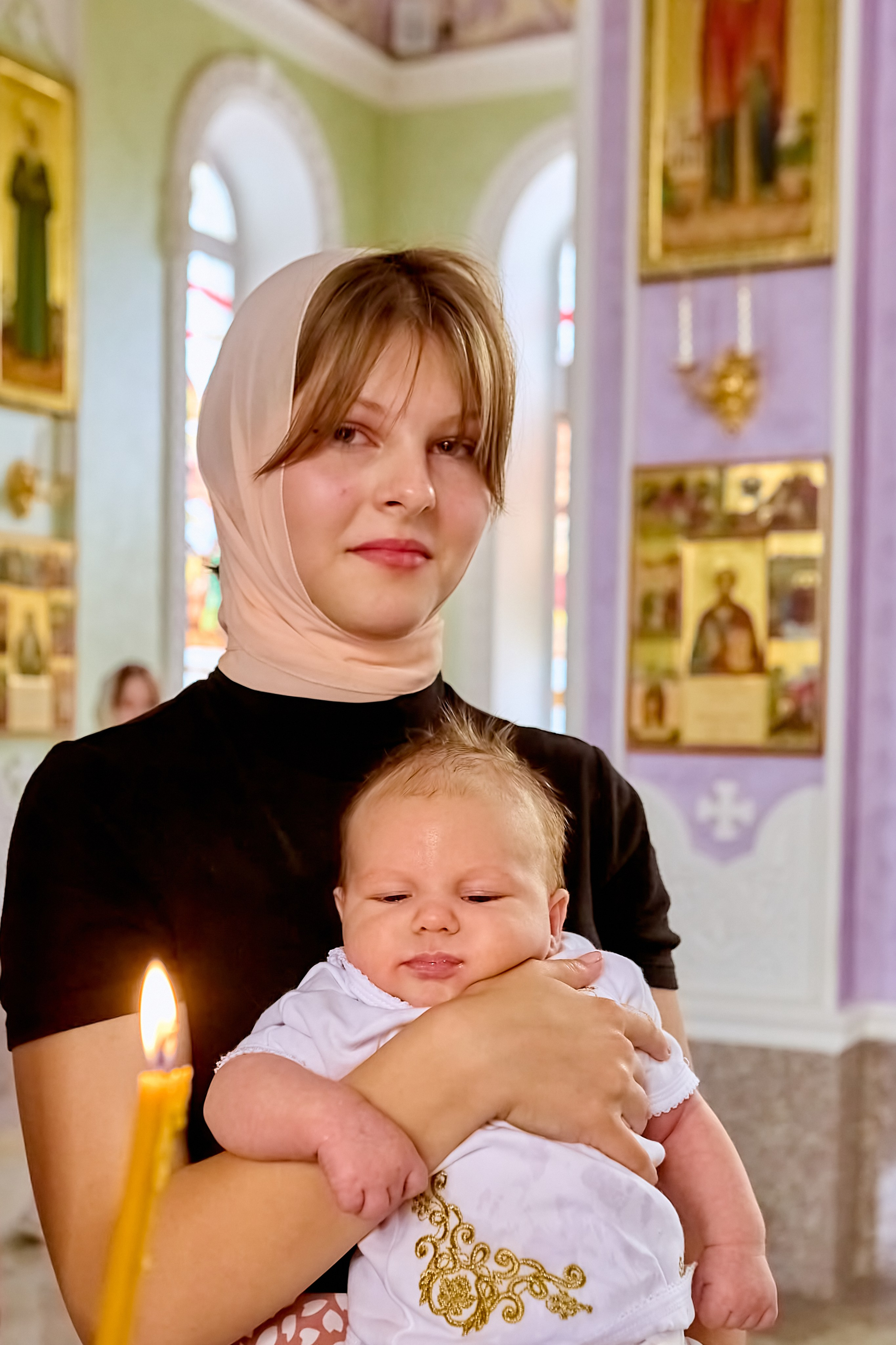 Фотографии Крещения младенца Алексея