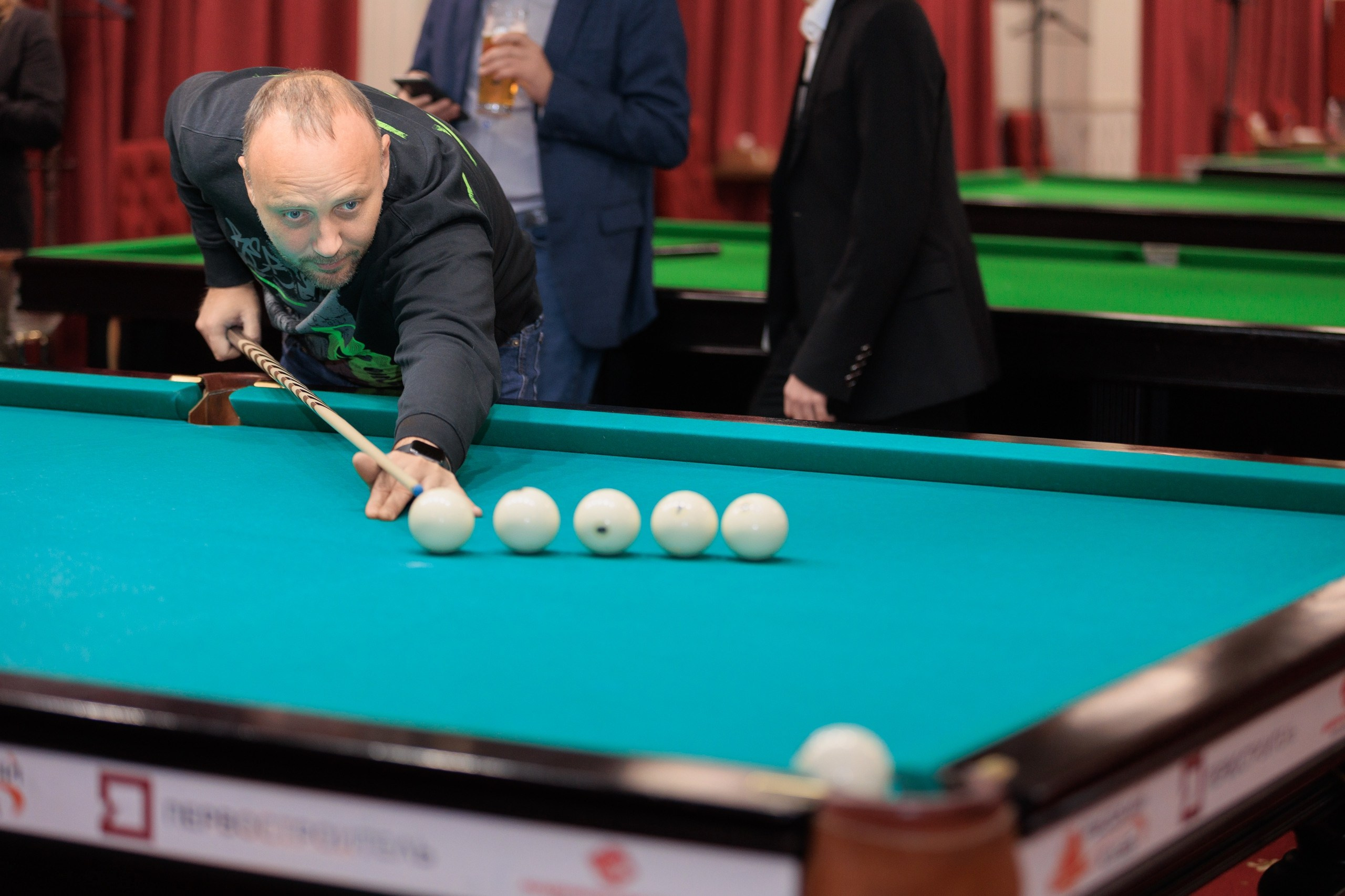 Репортаж с турнира по бильярду. Контент для бизнеса в Екатеринбурге Полдень Медиа