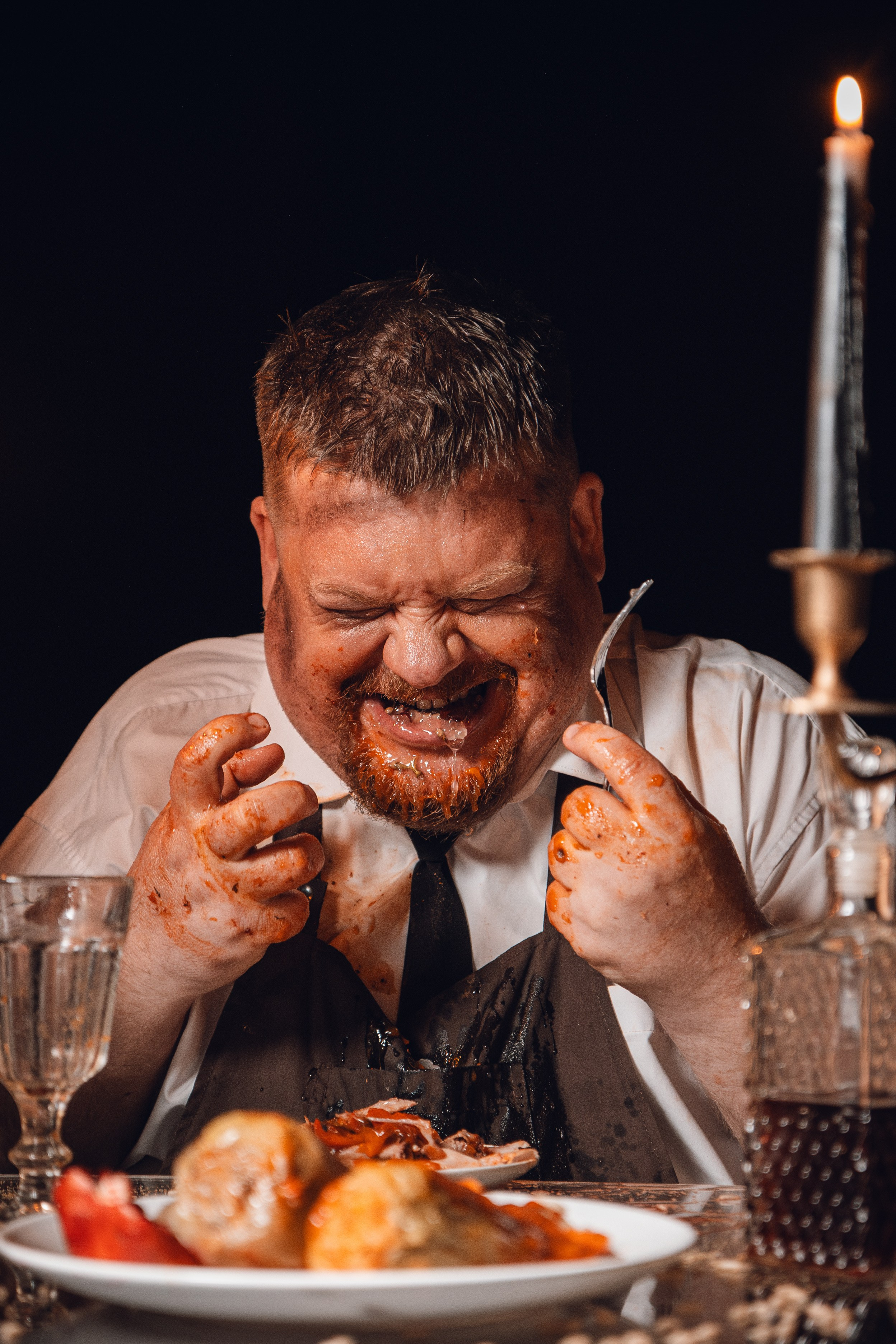 Бэкстеджи. Фотограф Егор Огородов