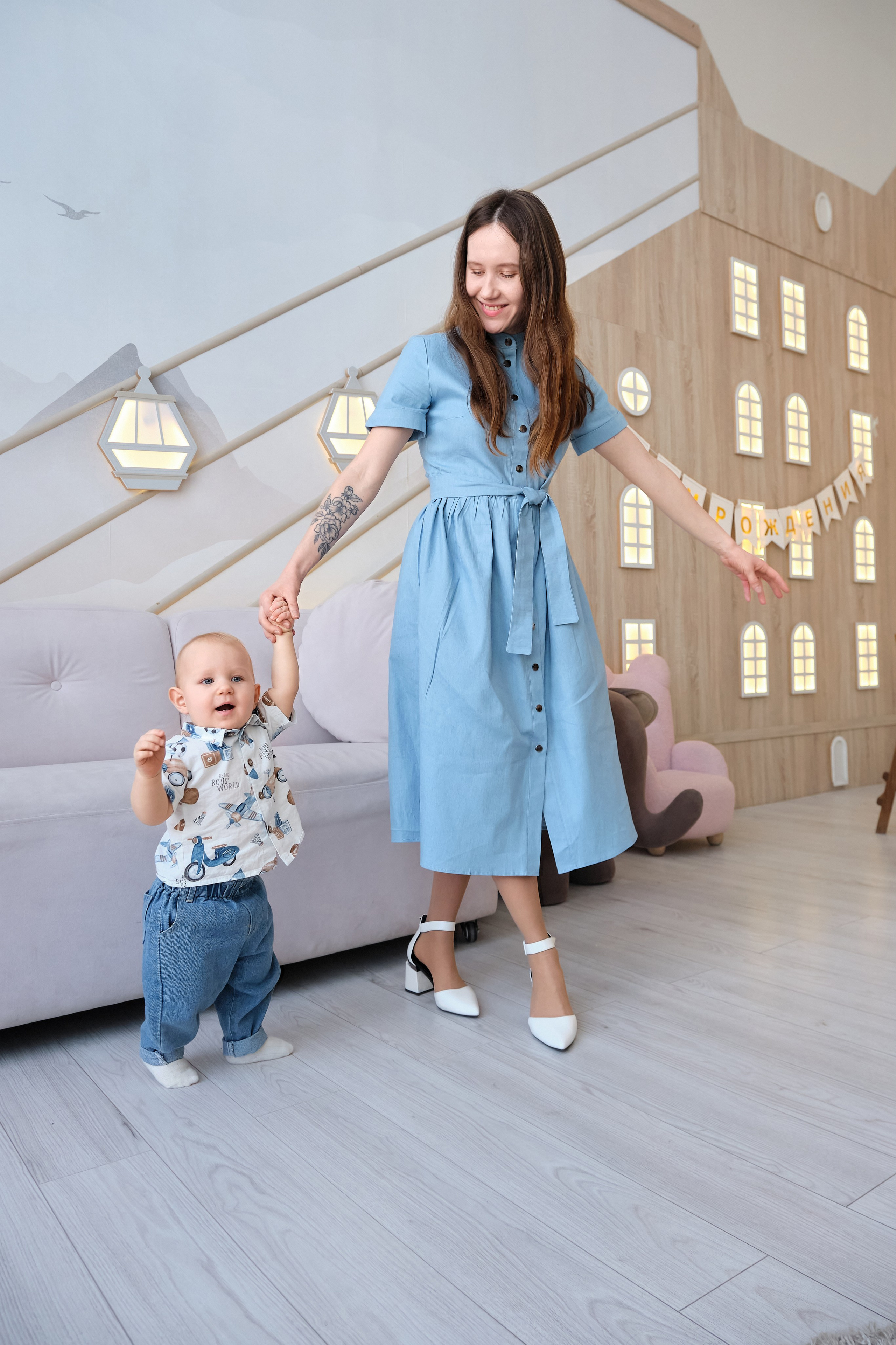 Мирону 1 годик