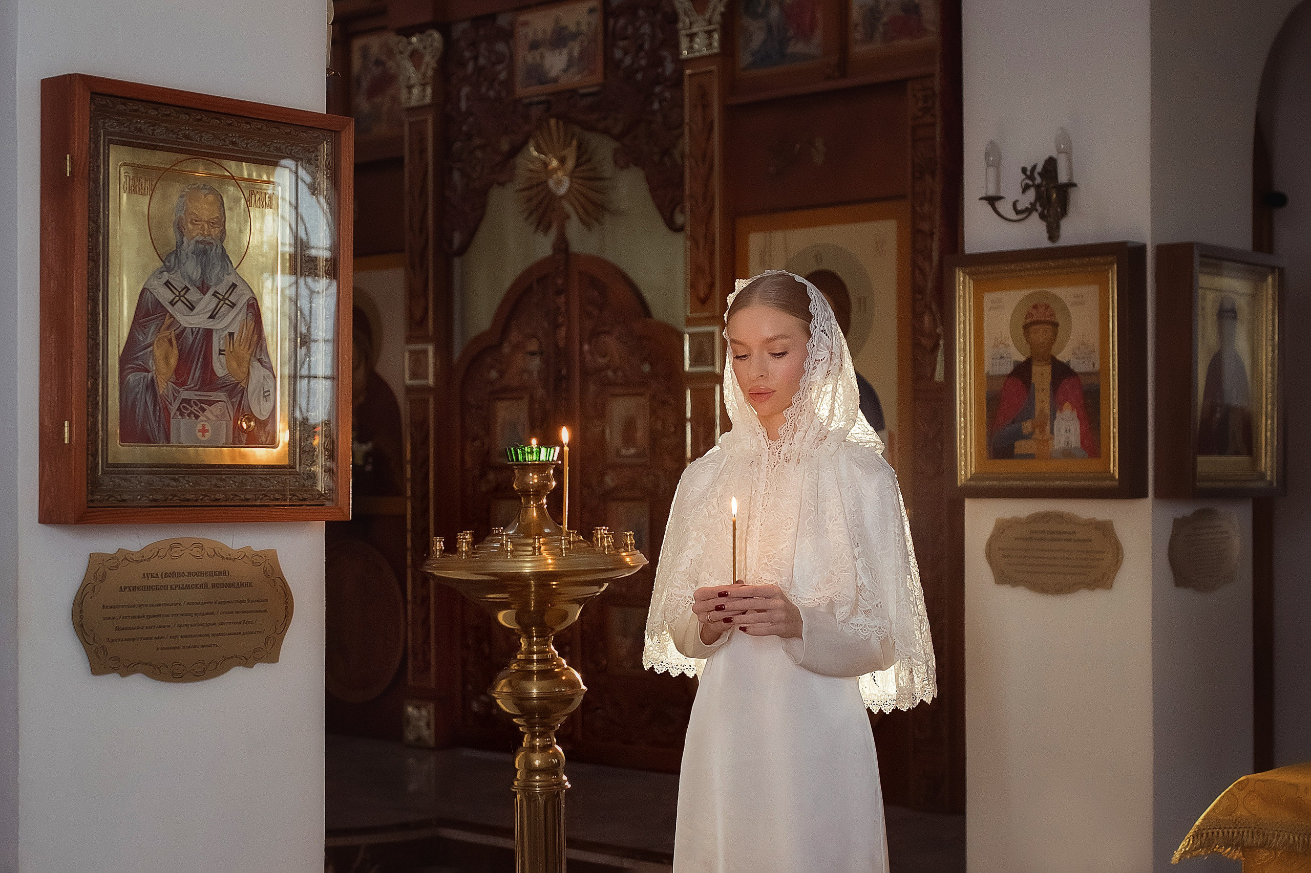 Венчание Дарьи и Семёна Храм Дмитрия Донского. Фотограф на крещение и венчание