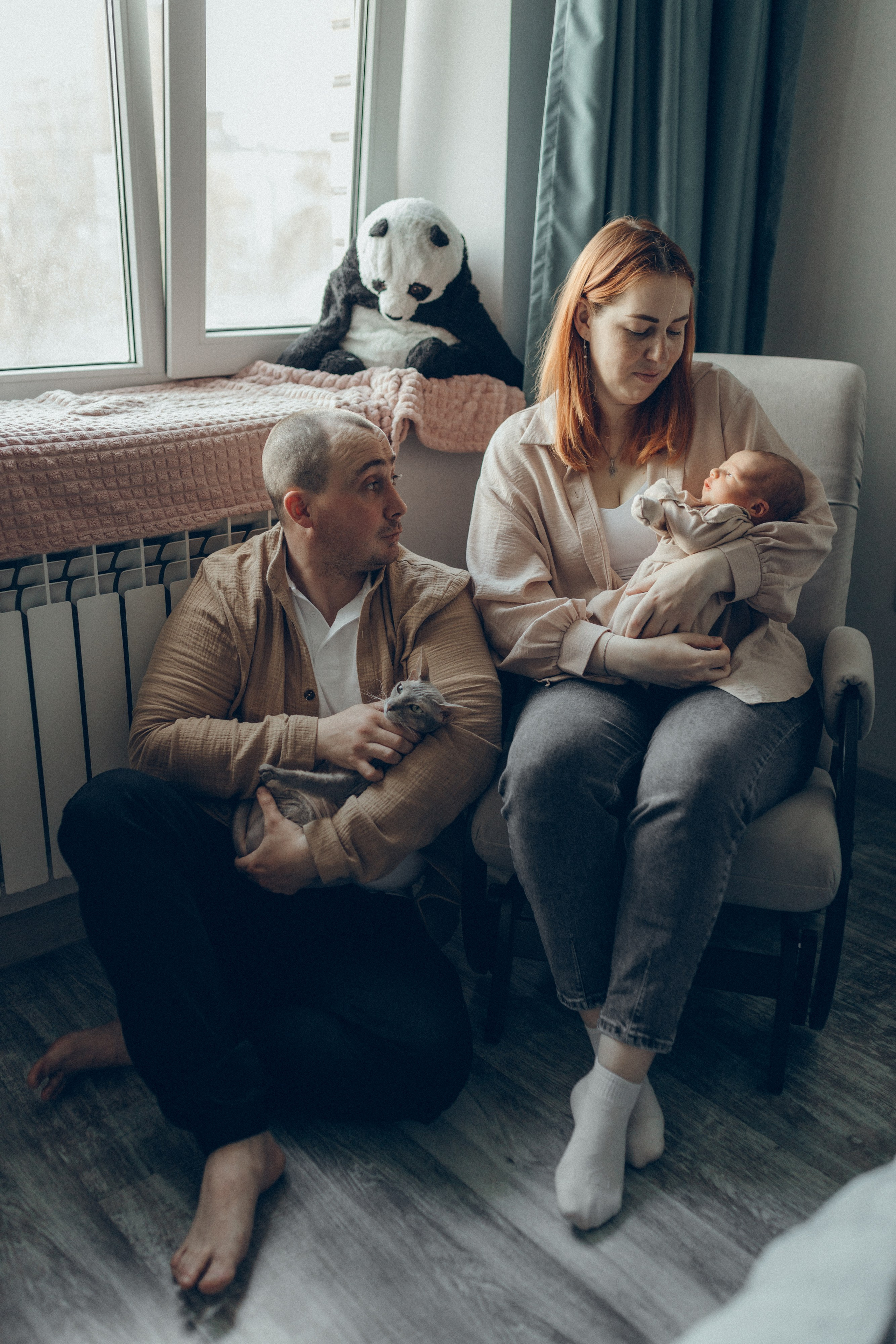 Света, Женя, Кирилл и Мышка. Семейный фотограф и фотограф на роды в Ростове-на-Дону Мухина Виктория