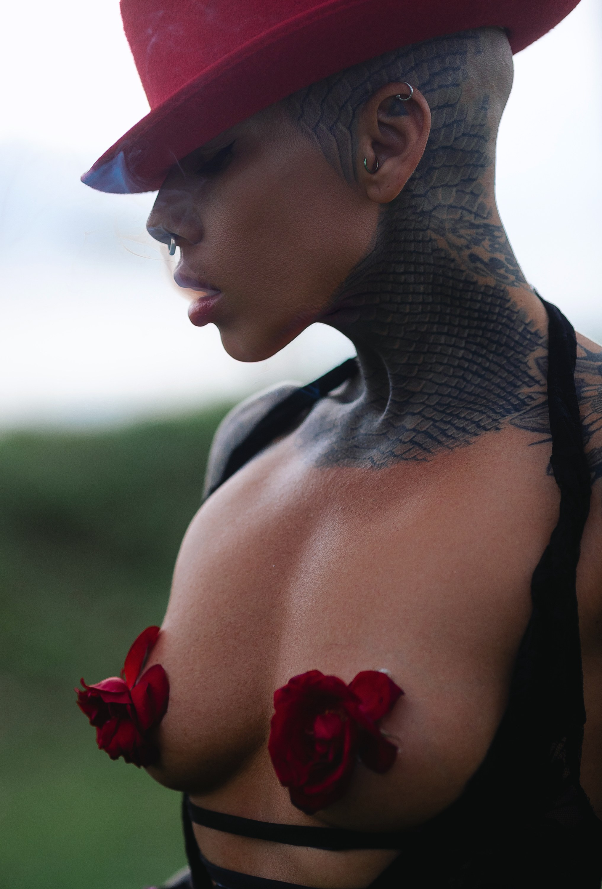 KASTA Red Hat. FASHION AND PORTRAIT PHOTOGRAPHER, MOSCOW/DUBAI