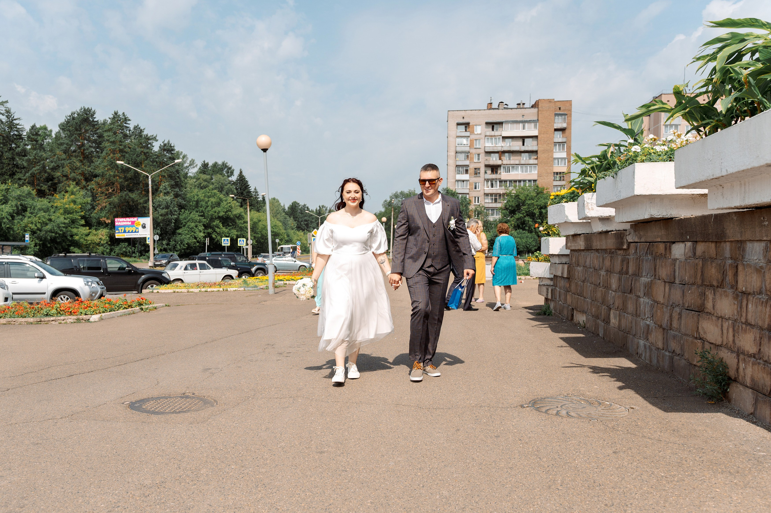Свадьба Сергея и Елизавета. Семейный, свадебный, школьный фотограф в Железногорске Целуев Андрей