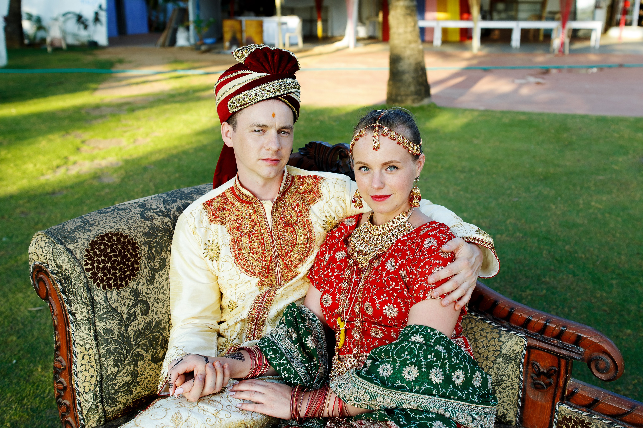 Церемония в индийском храме