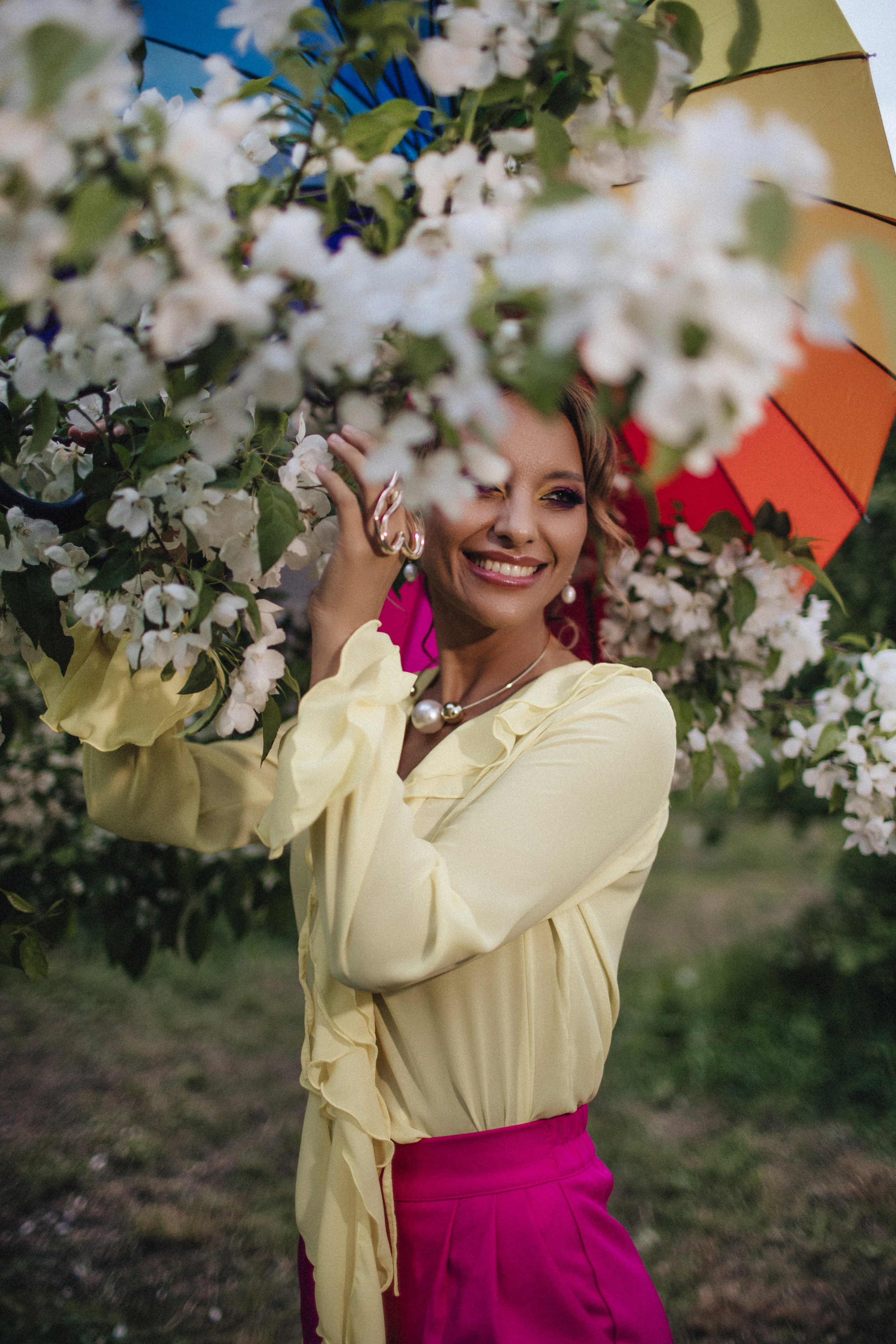 Фотосъемки в цветущих садах. Свадебный и семейный фотограф Спб Бошман Ирина