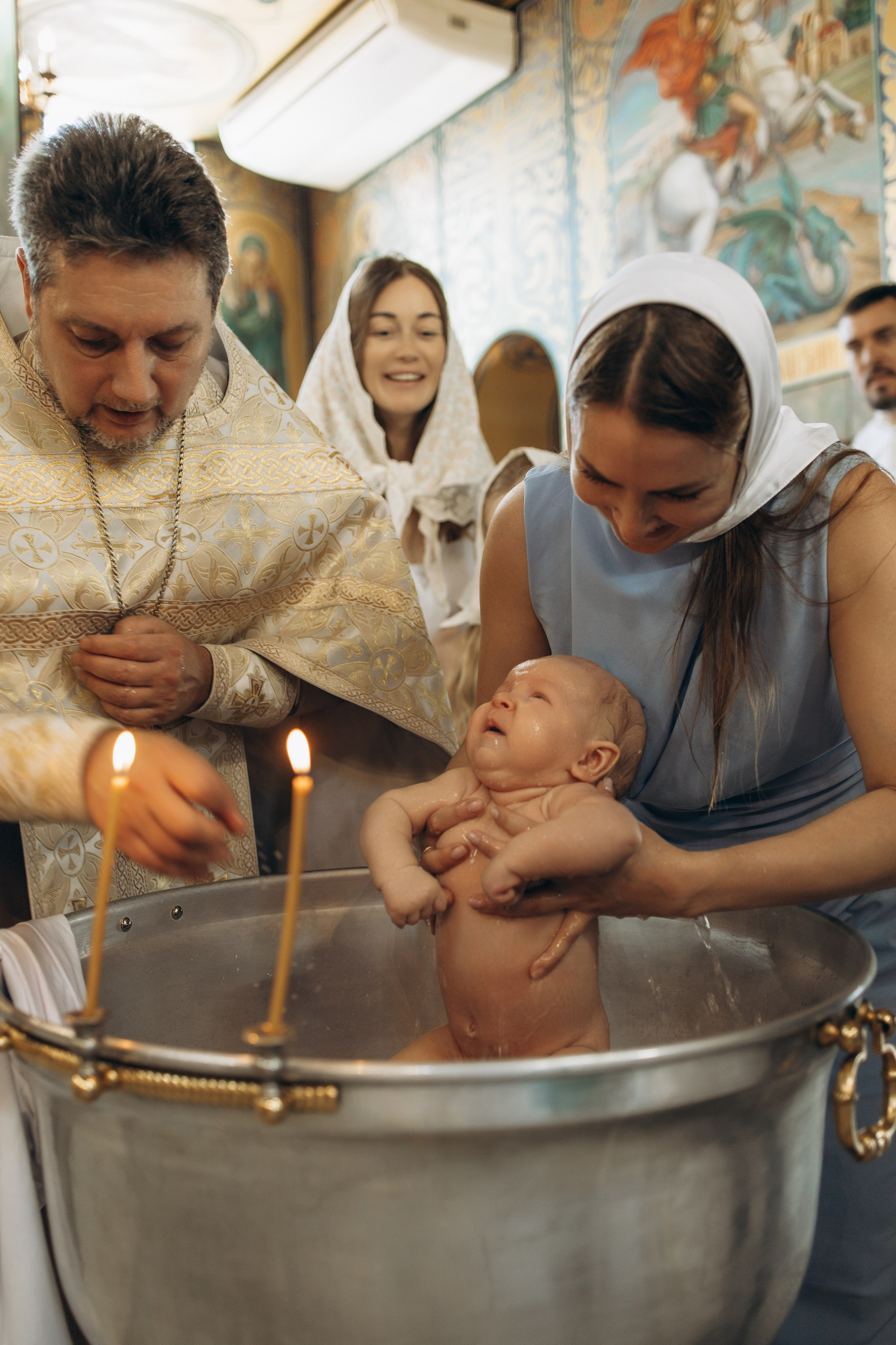 Крещение Ивана. Самый теплый фотограф в Краснодаре Рябоконь Ксения