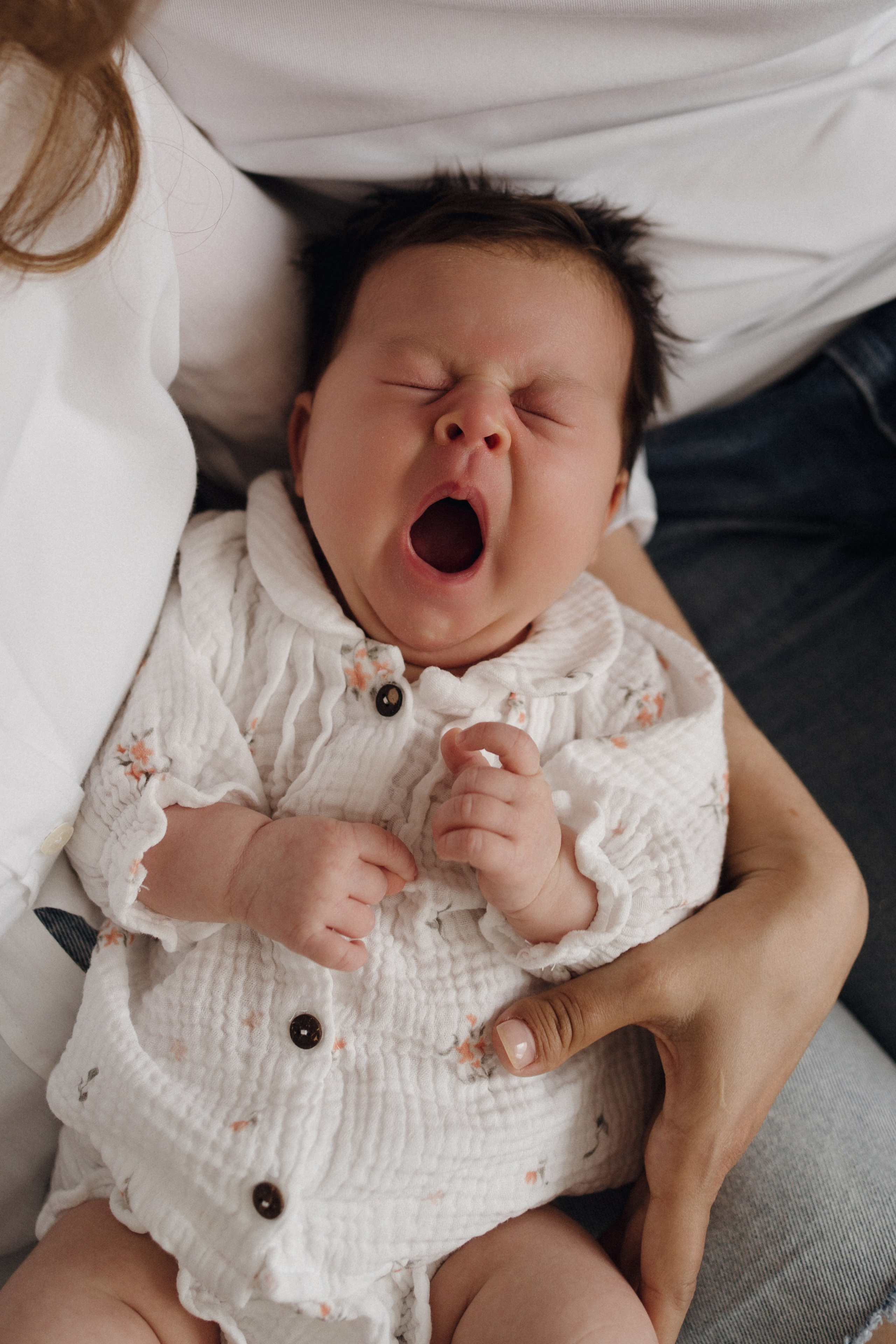Домашняя фотосессия Эммы (1 месяц). Свадебный фотограф в Краснодаре и Сочи Винидиктова Екатерина