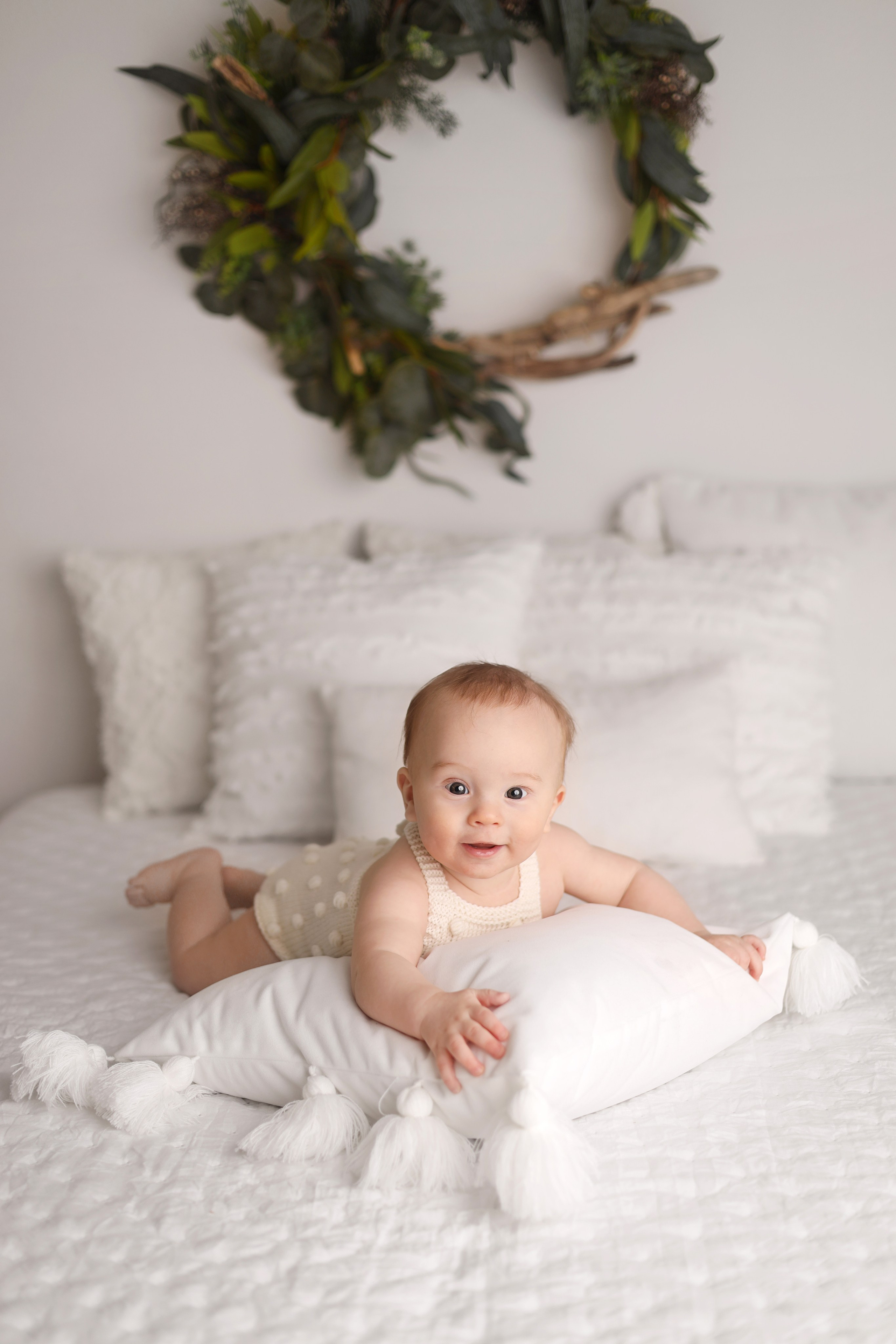 Фотосъемка малыша в 6 месяцев в Москве. Фотограф новорожденных Москва. Ньюборн фотограф Москва