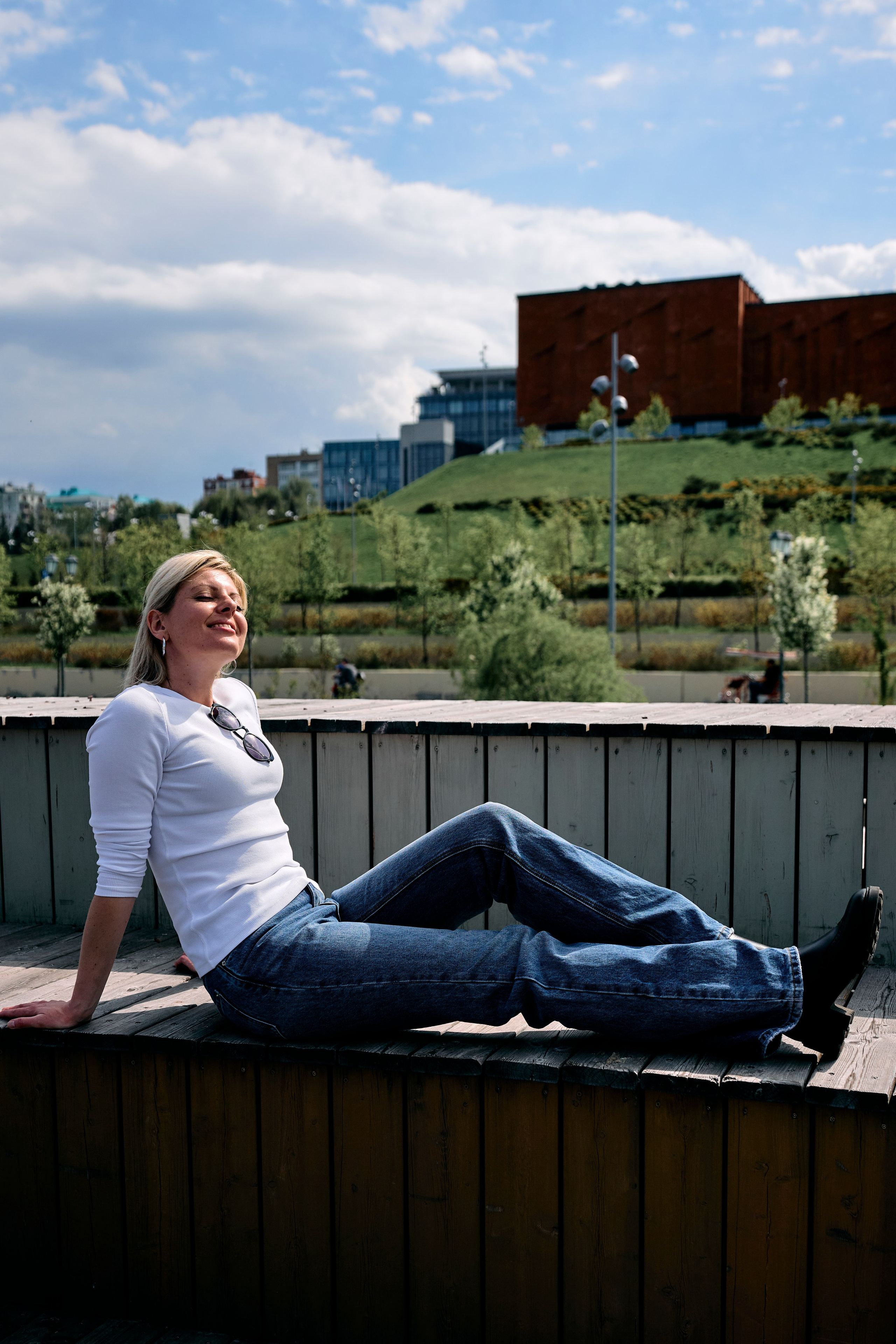 Прогулка после марафона. Фотограф Казань