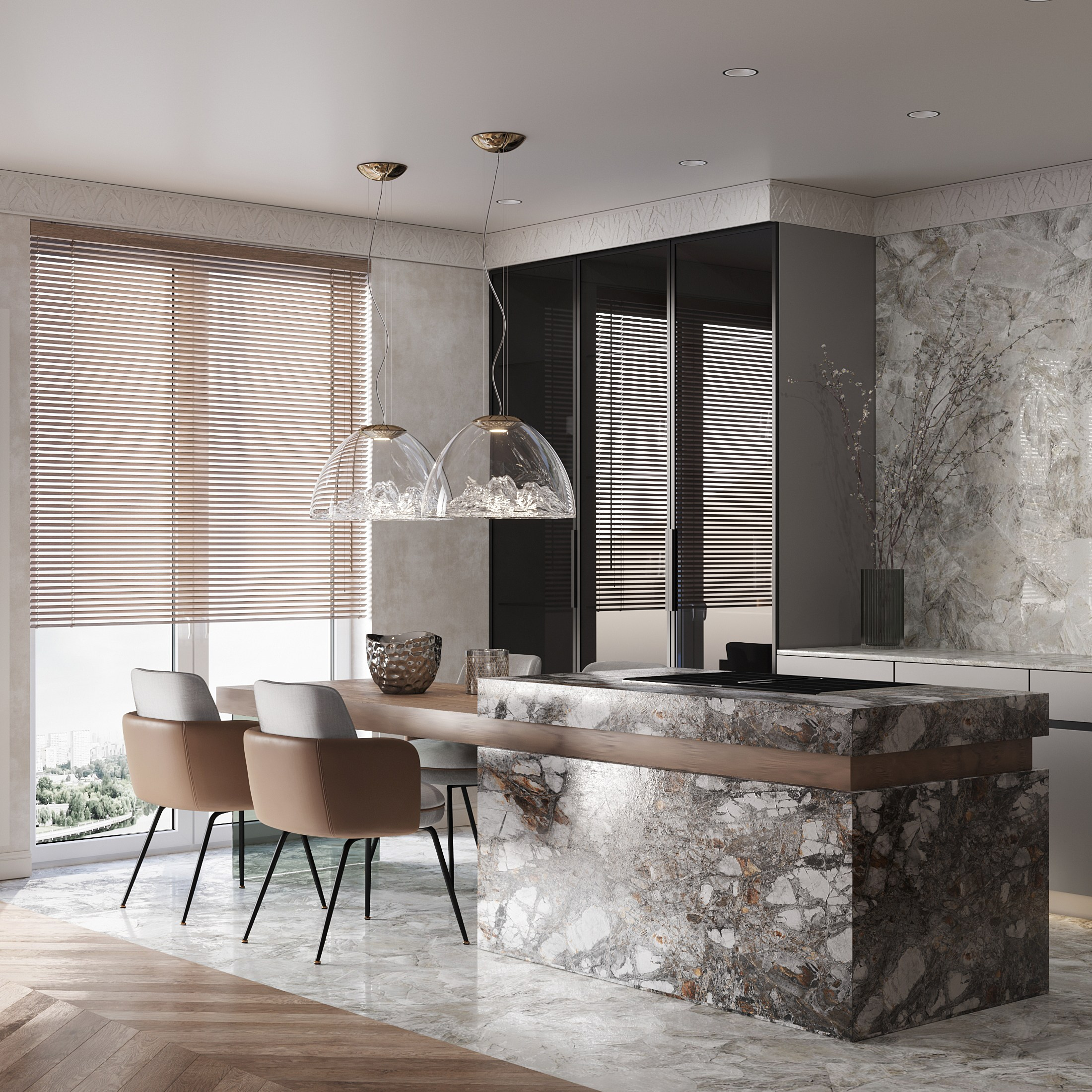 Ванная комната в стиле минимализм. Интерьеры бизнес-класса