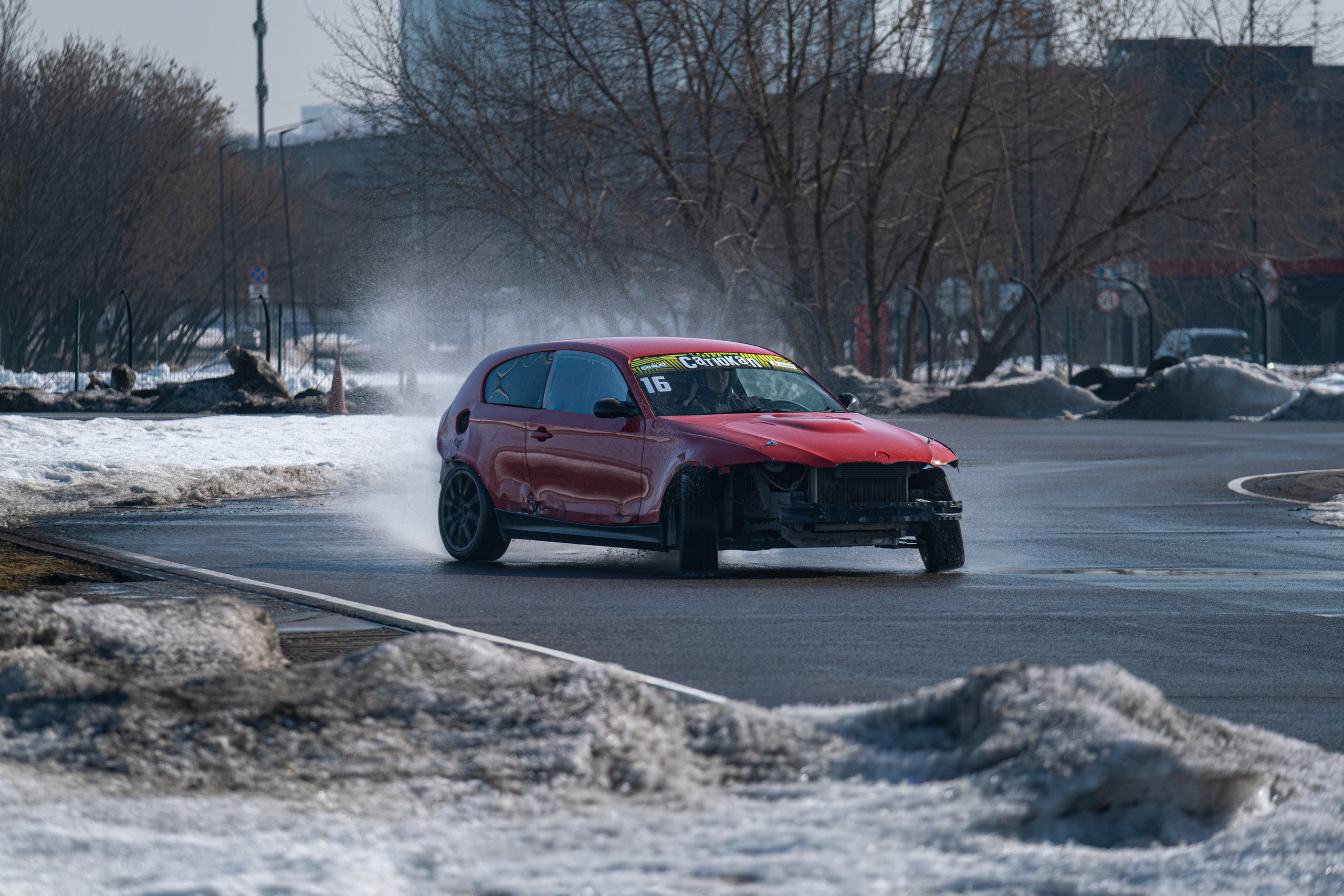 Спортивная автомобильная съемка. Malenkyia