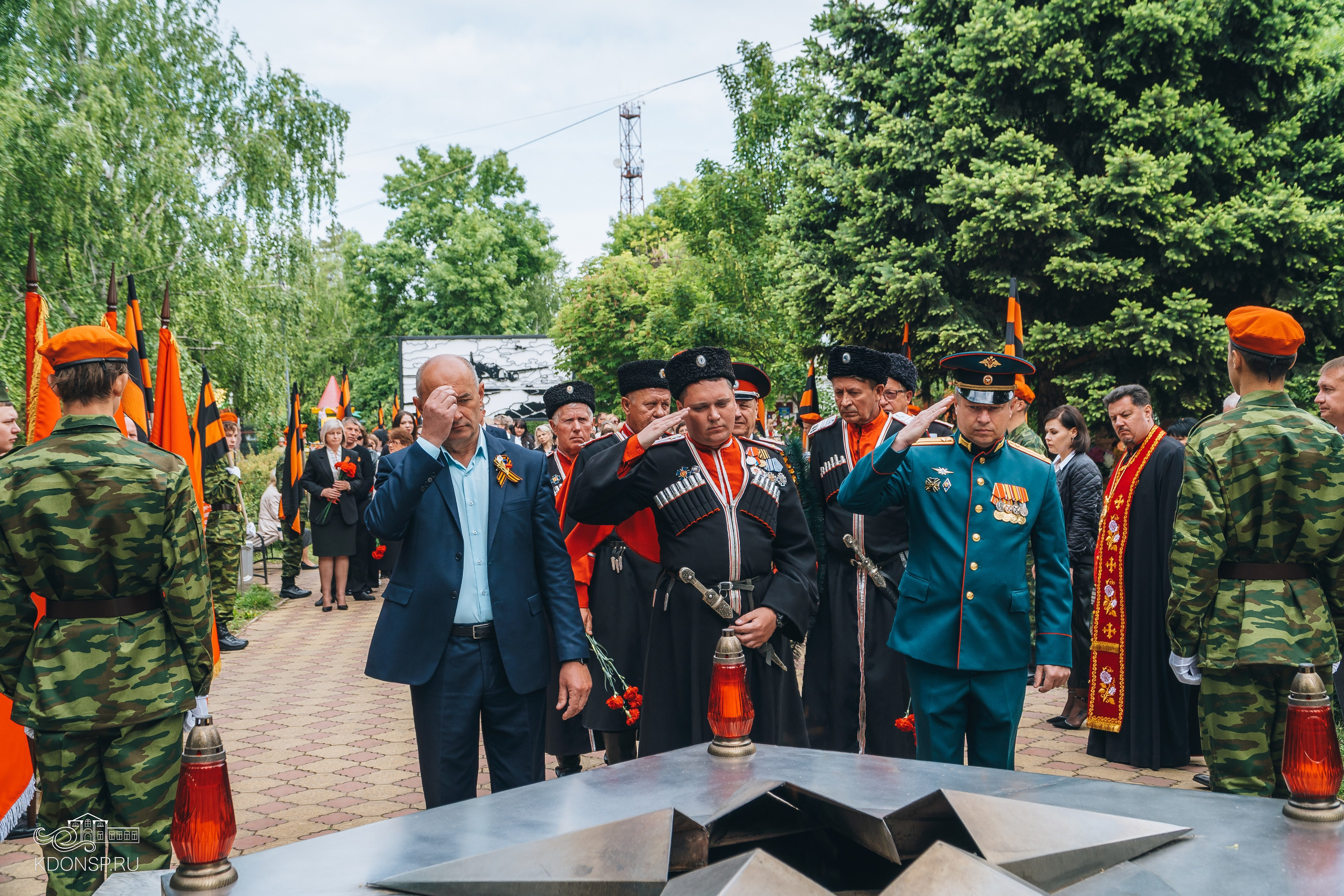 Гражданско — патриотическая акция — «Мы помним». Новотитаровский Дом культуры