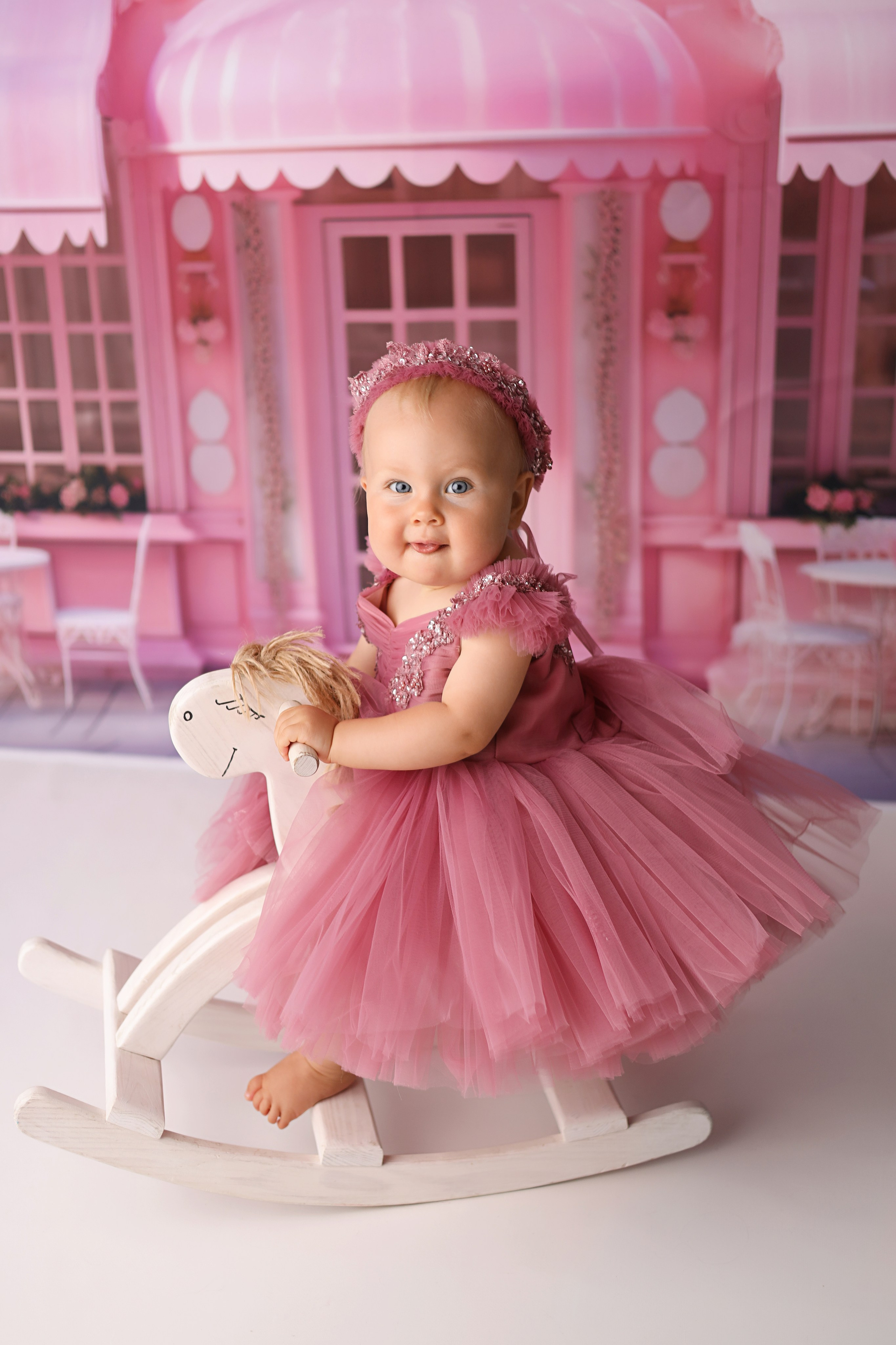 Детская фотосессия на 1 годик для Киры. Фотограф новорожденных Москва. Ньюборн фотограф Москва