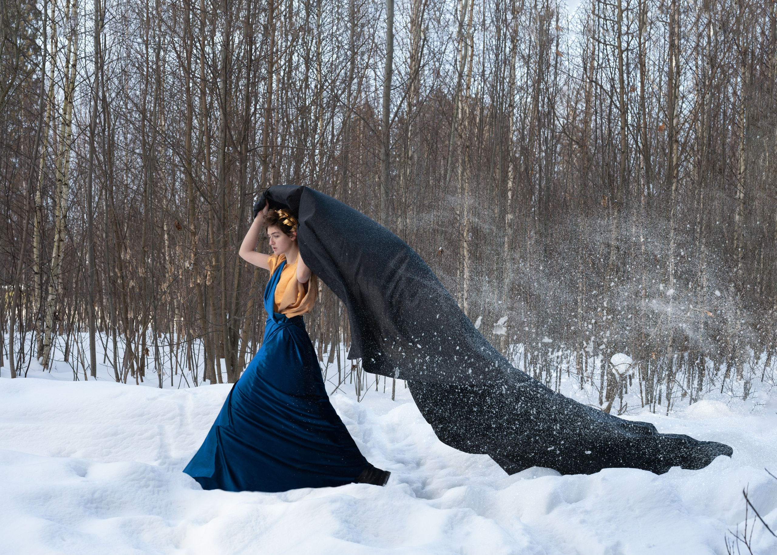 Времена Года. Деметра и Персефона. Анна Новосельцева. Индивидуальные фотосессии в Москве и М.О