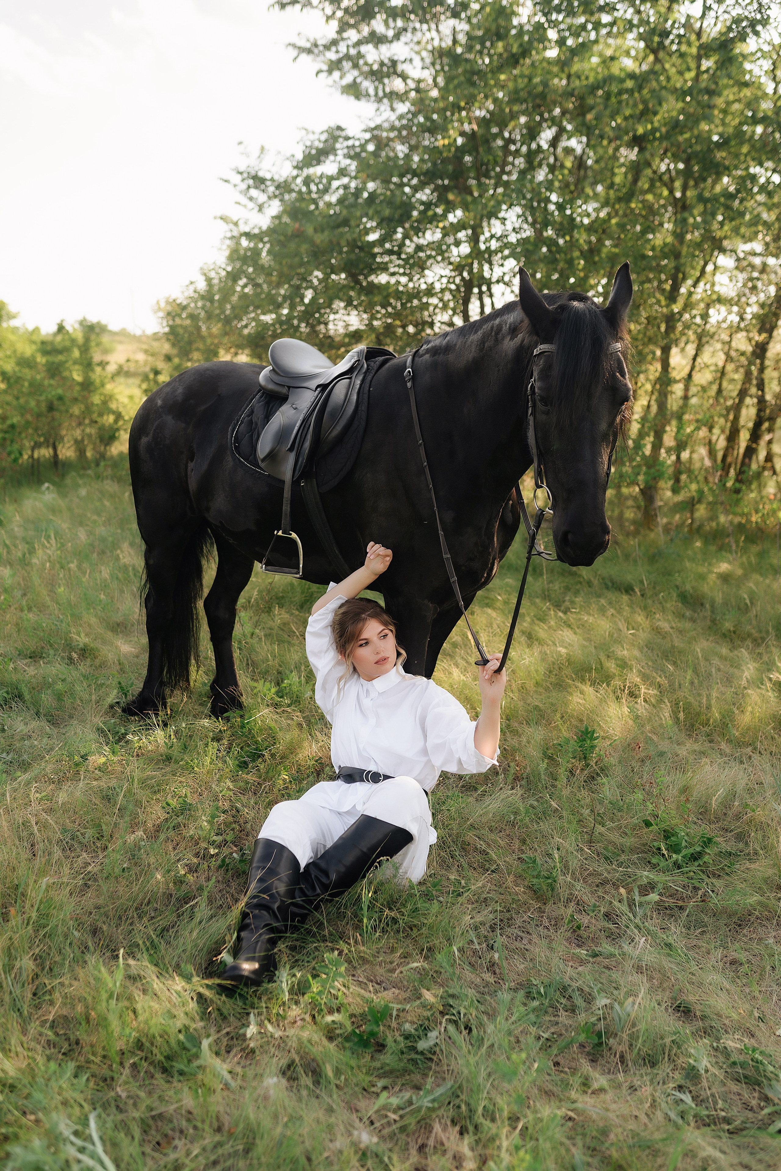 Валерия | Съемка в конном клубе Цальтан. Фотограф Карина Шмулёва. Воронеж и область