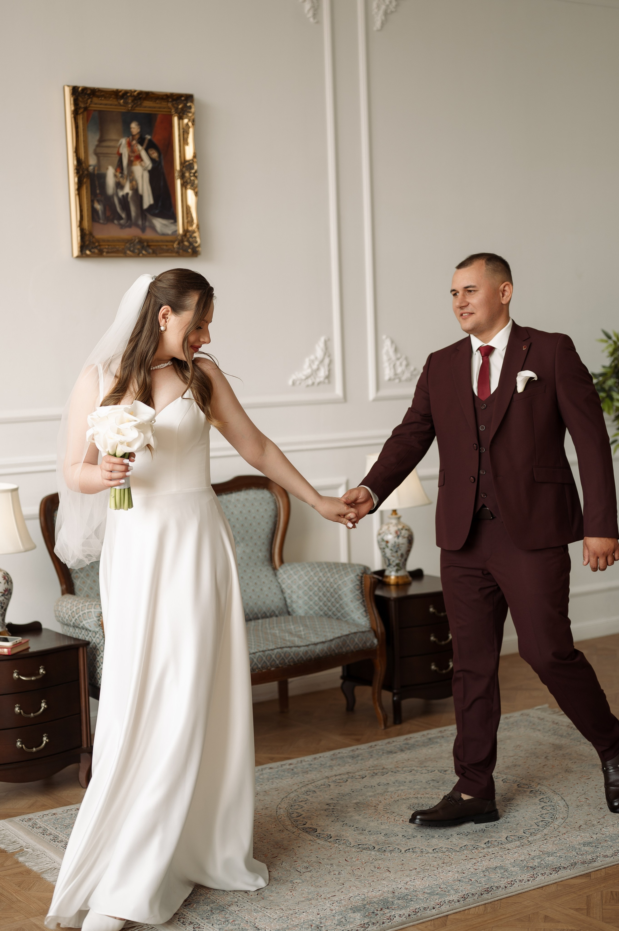 Загс (студия и прогулка). Свадебный и семейный фотограф в Краснодаре Алина Мельник