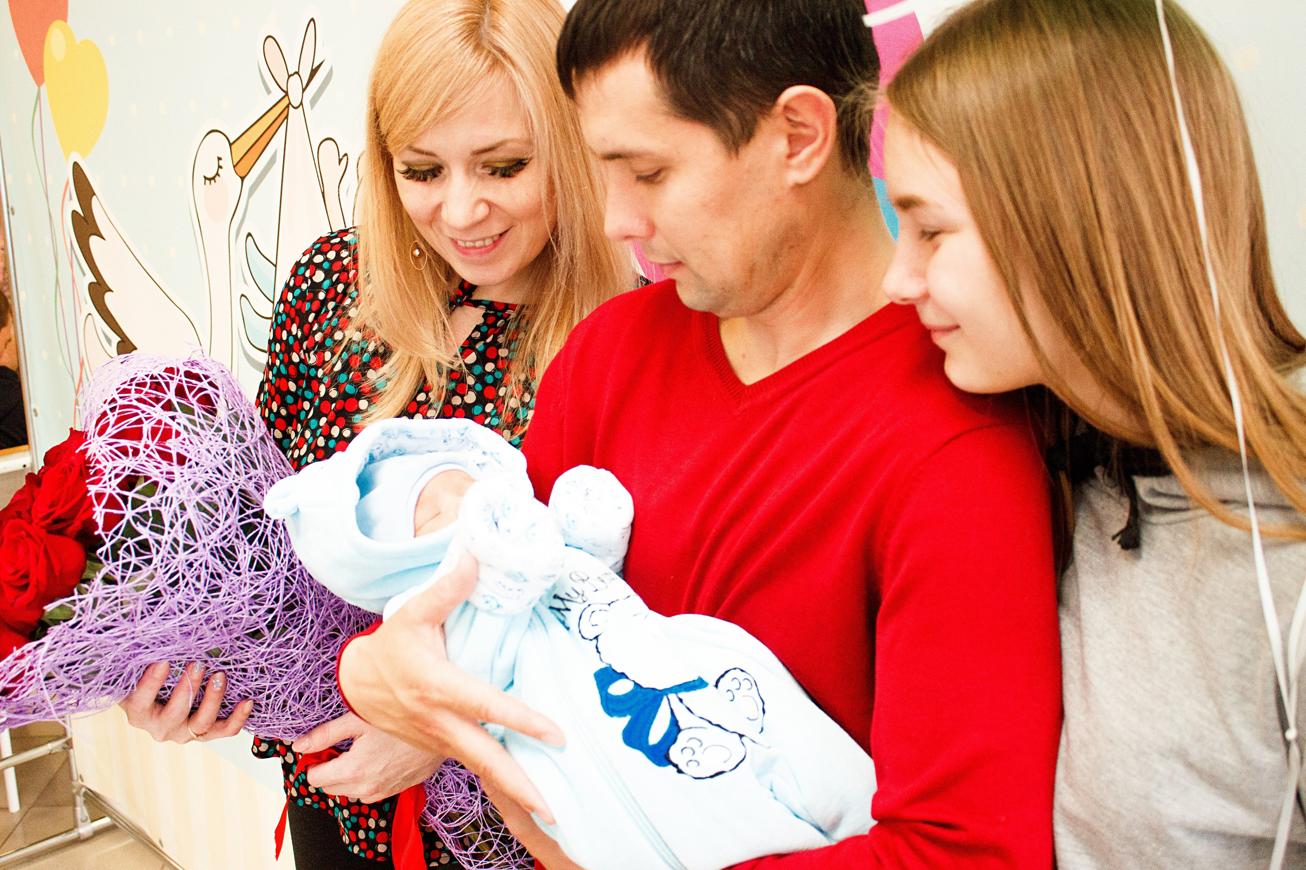 Выписка. 4 роддом. Свадебный и репортажный фотограф в Уфе| Осетрова Ольга