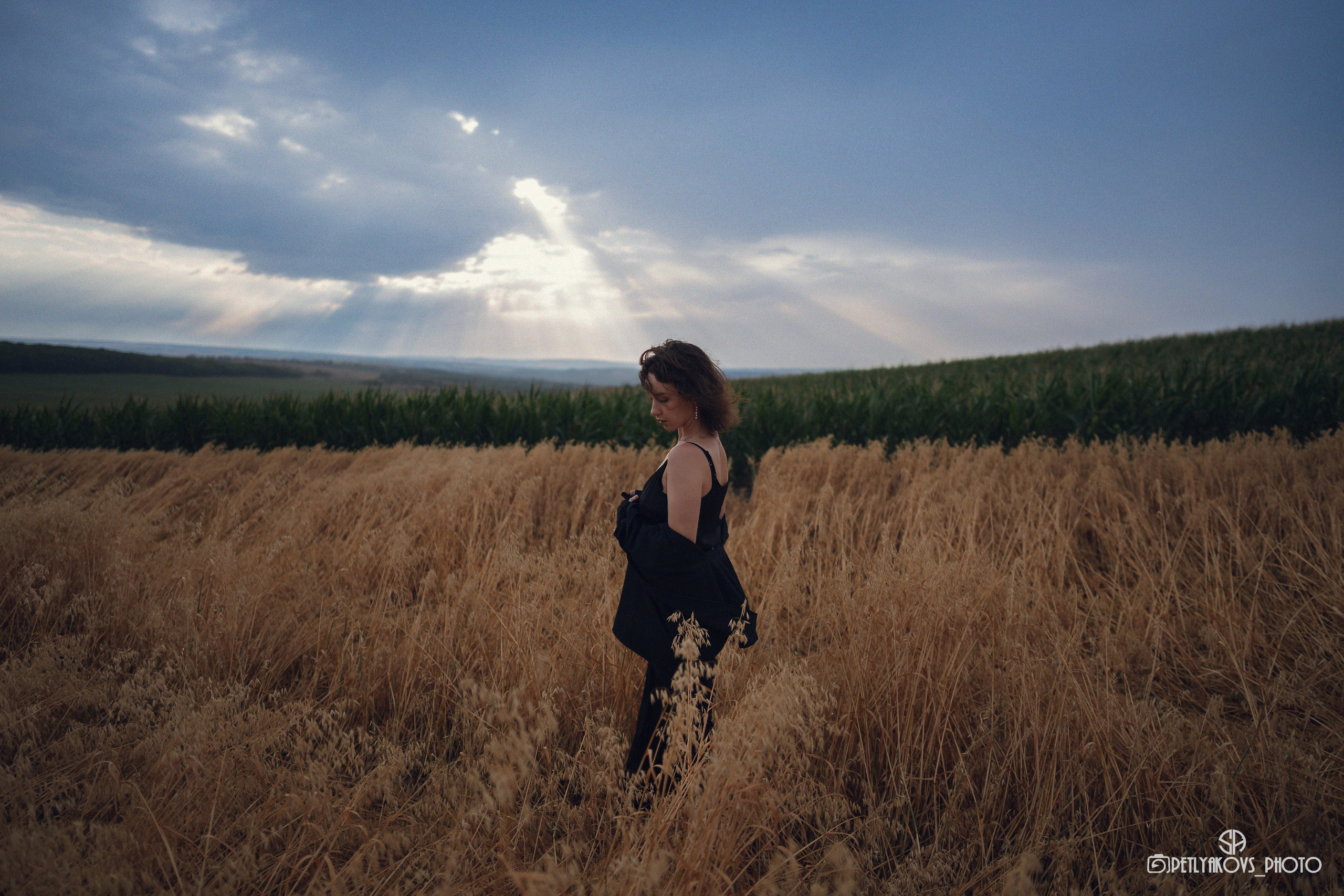 Фотосессия в поле для Ники. Фотограф, видеограф Пятигорск, Ставрополь, Ессентуки, Petlyakovs_photo