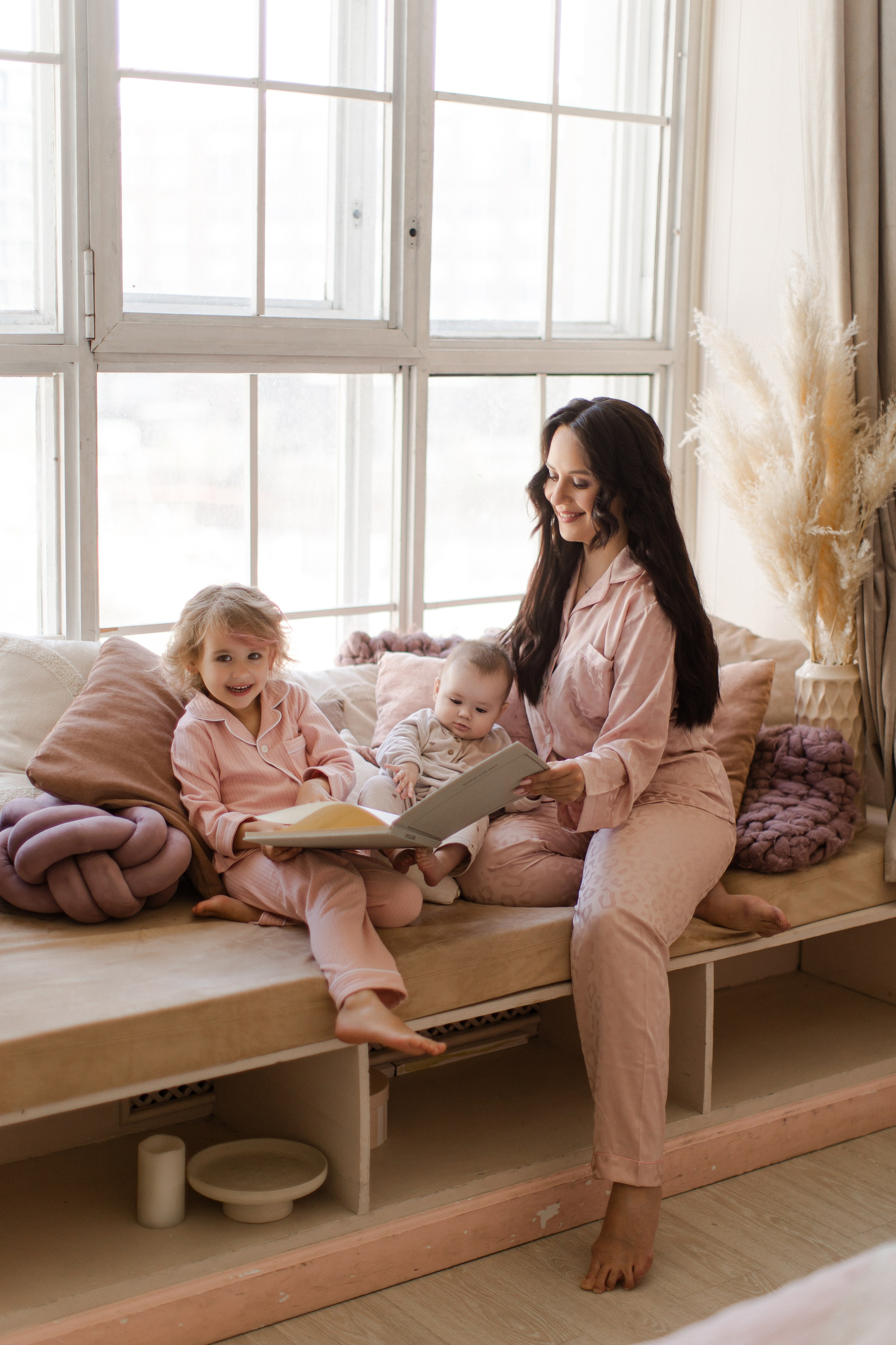 Света с дочками. Семейный и детский фотограф в Москве Кузьмина Мария