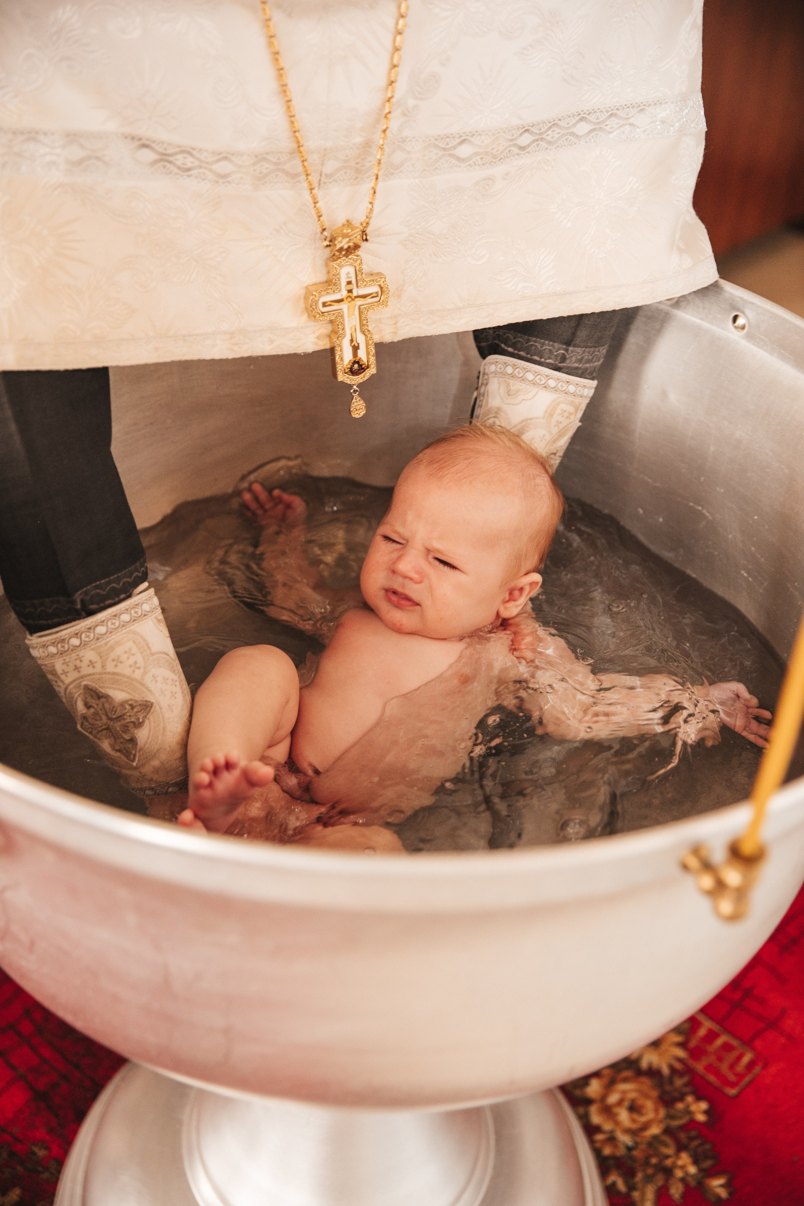 Таинство крещения Кирилла. Фото о ВАЖНОМ