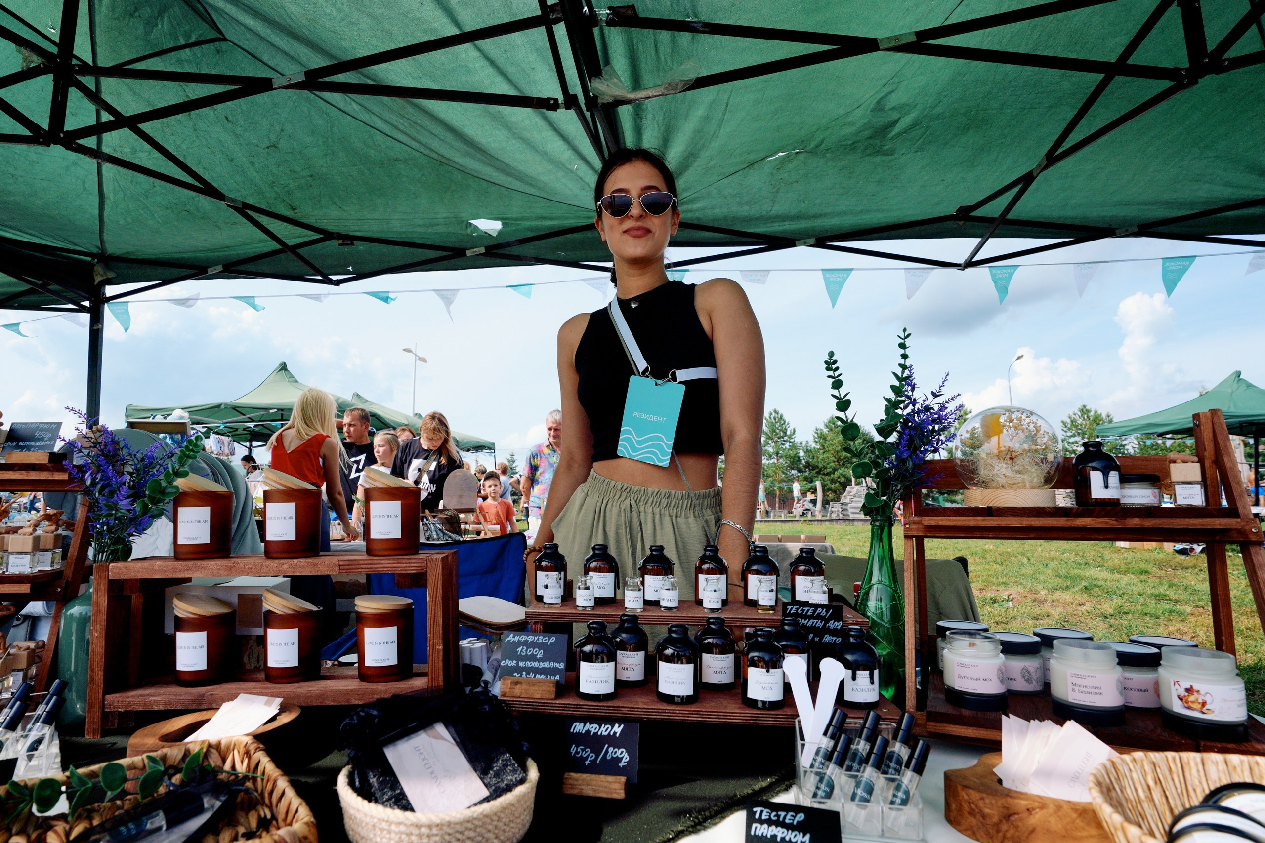 Пляжный маркет 2024, г. Лаишево. Фотограф Казань