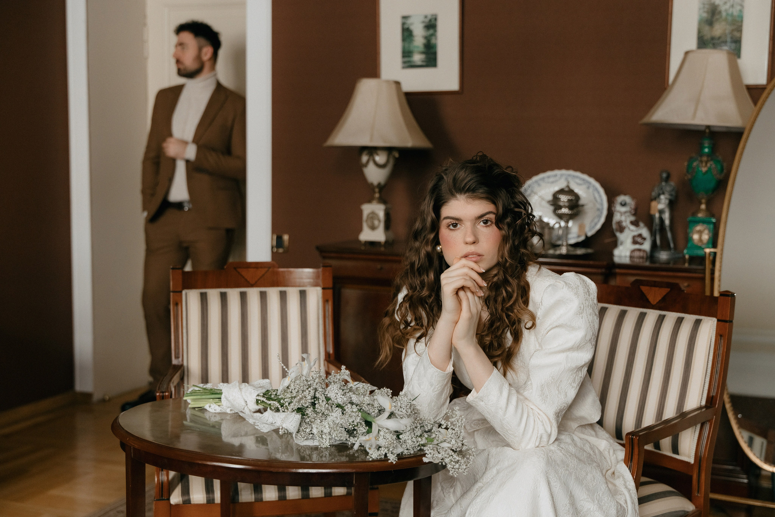 Свадебная фотосессия в дворянском стиле. Свадебный фотограф Москва