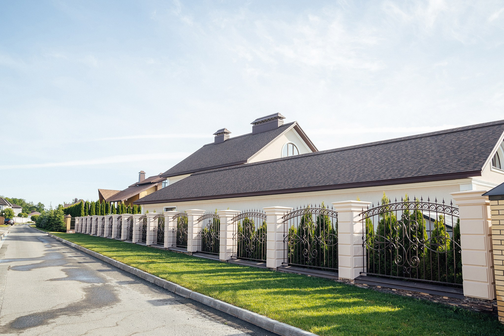 Съёмка загородного посёлка. Фотограф для бизнеса. Павел Козырь