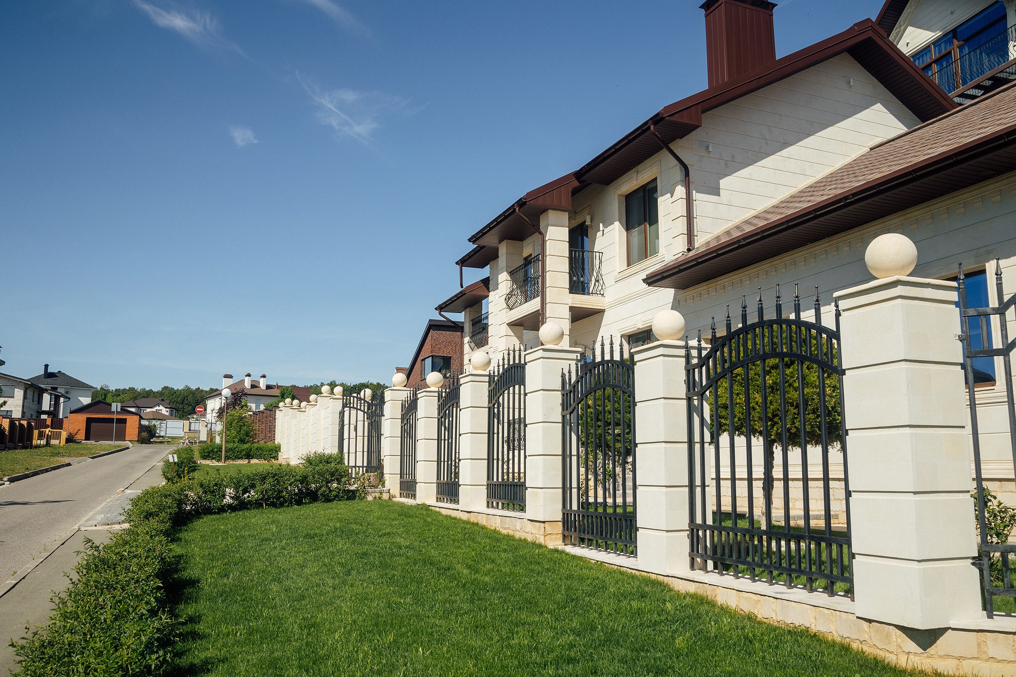 Съёмка загородного посёлка. Фотограф для бизнеса. Павел Козырь