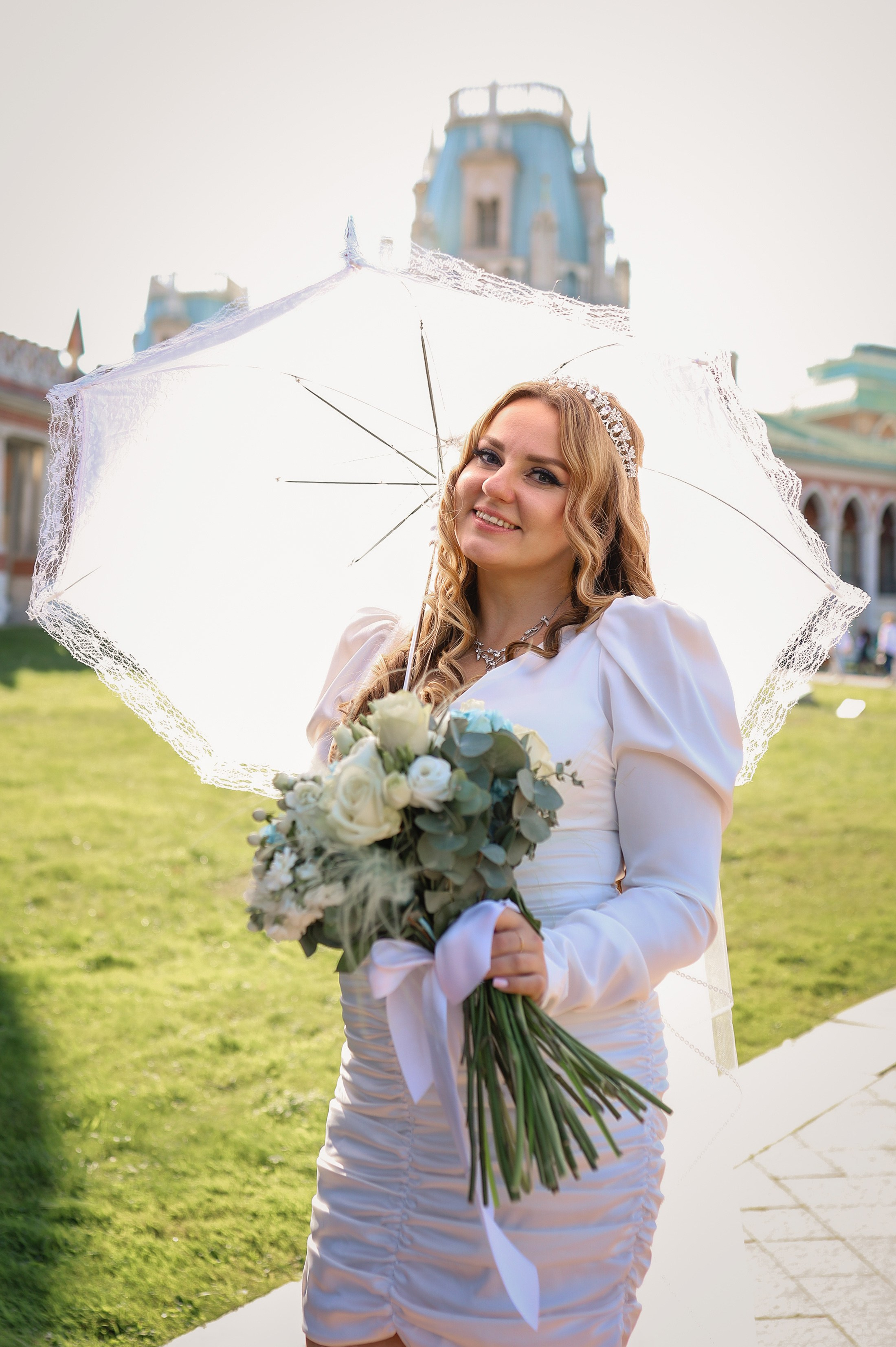 Парк Царицыно, ресторан, вертолет. Визуал для эспертов и блогеров