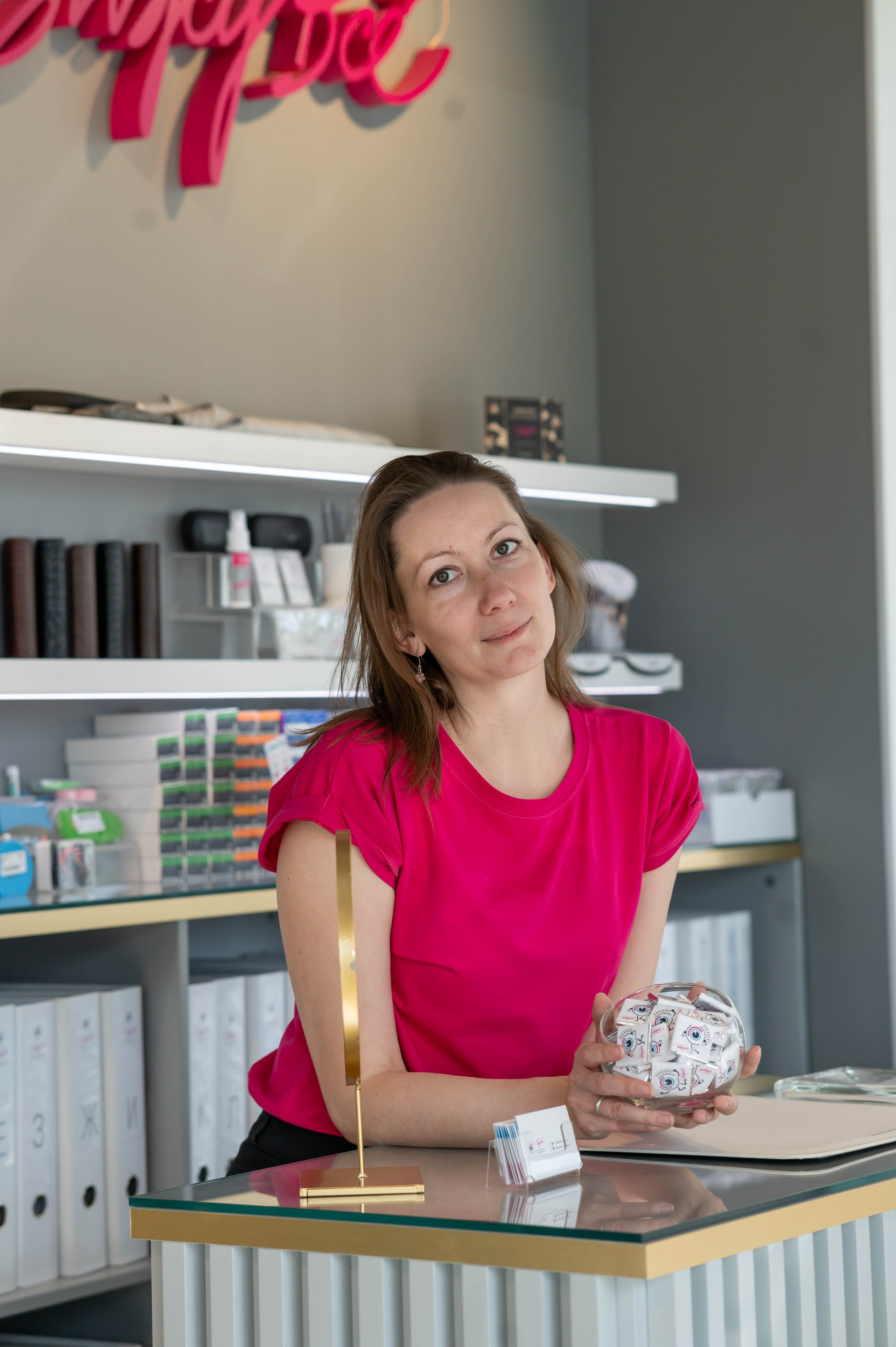 Съёмка открытия оптики