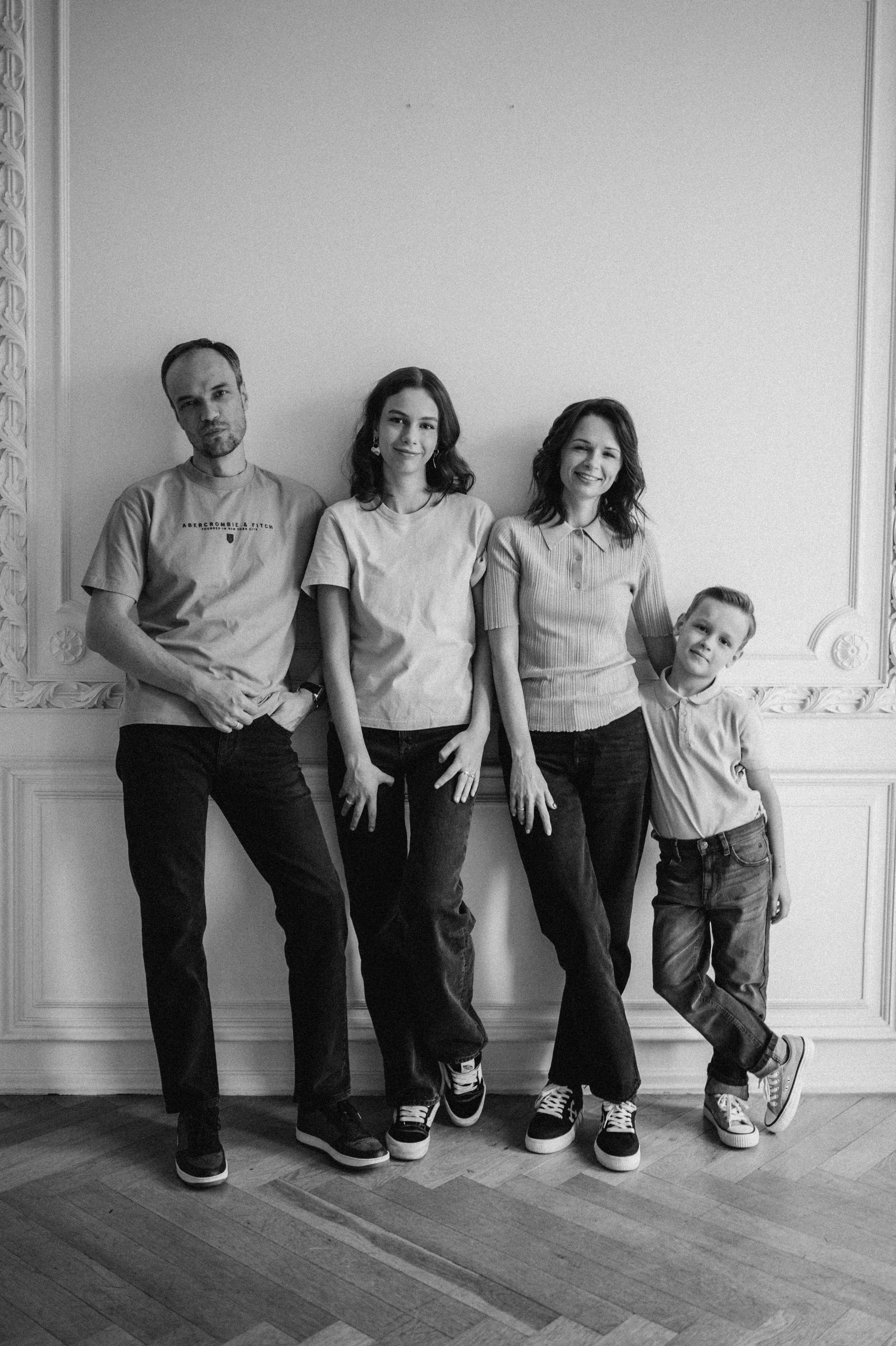 Андрей, Екатерина, Марьяна и Саша. Фотограф Горбенко Анна