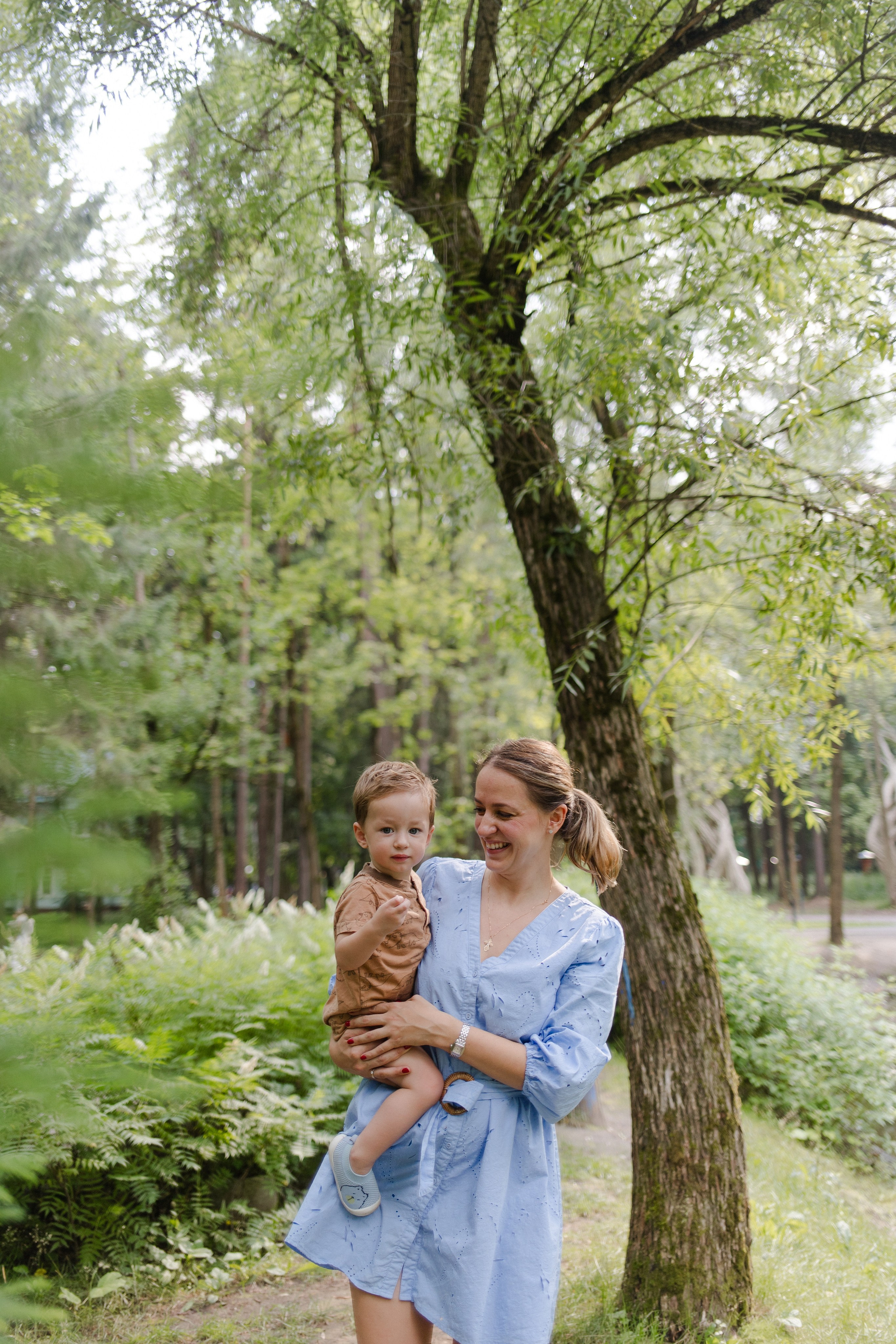 Прогулка в парке. Семейный и детский фотограф в Москве Кузьмина Мария