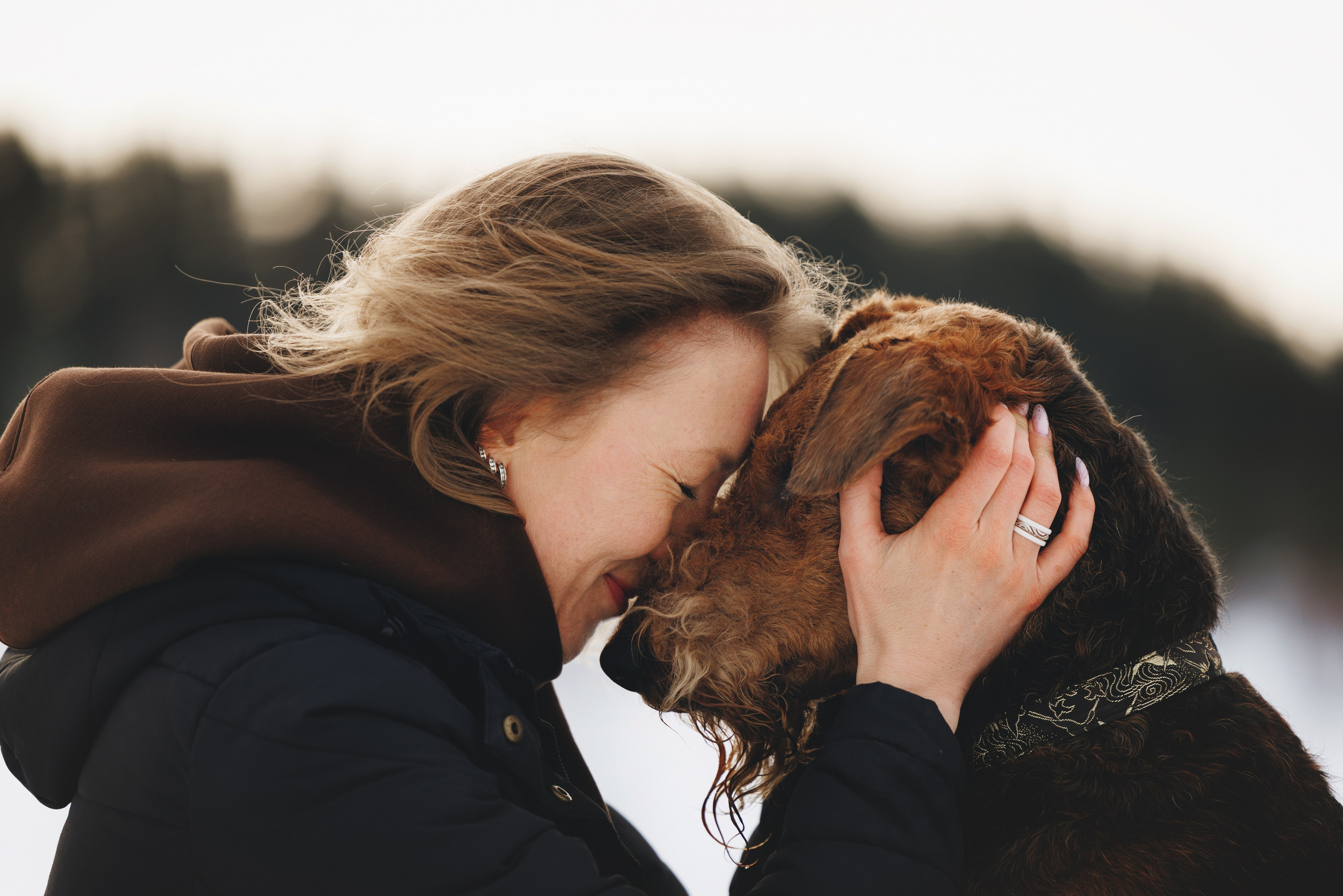 Оля и Хард. Фотограф анималист Осипчикова Мария