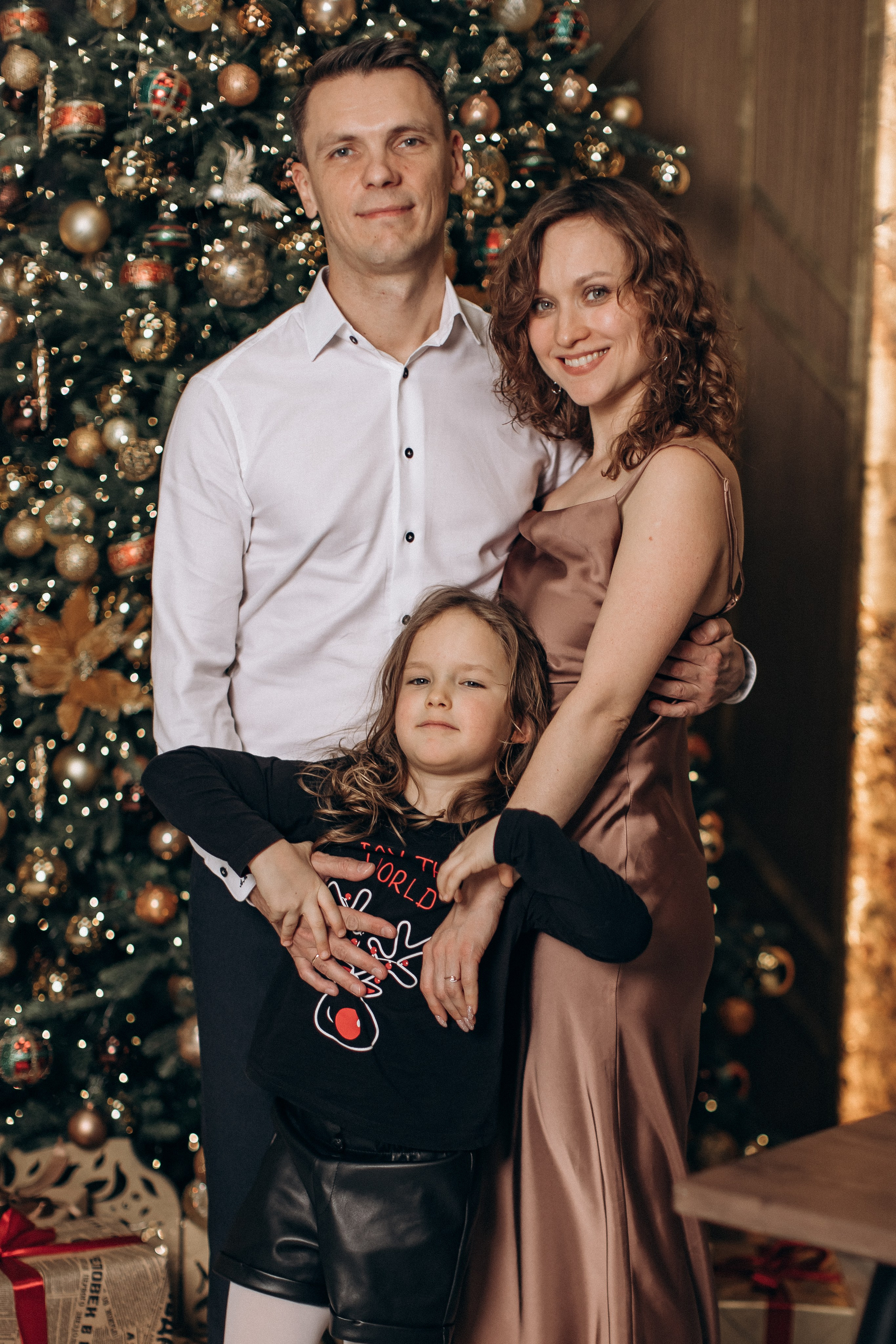 Лена и ее семья. Новогодняя история. Свадебный и семейный фотограф Савельева Дарья