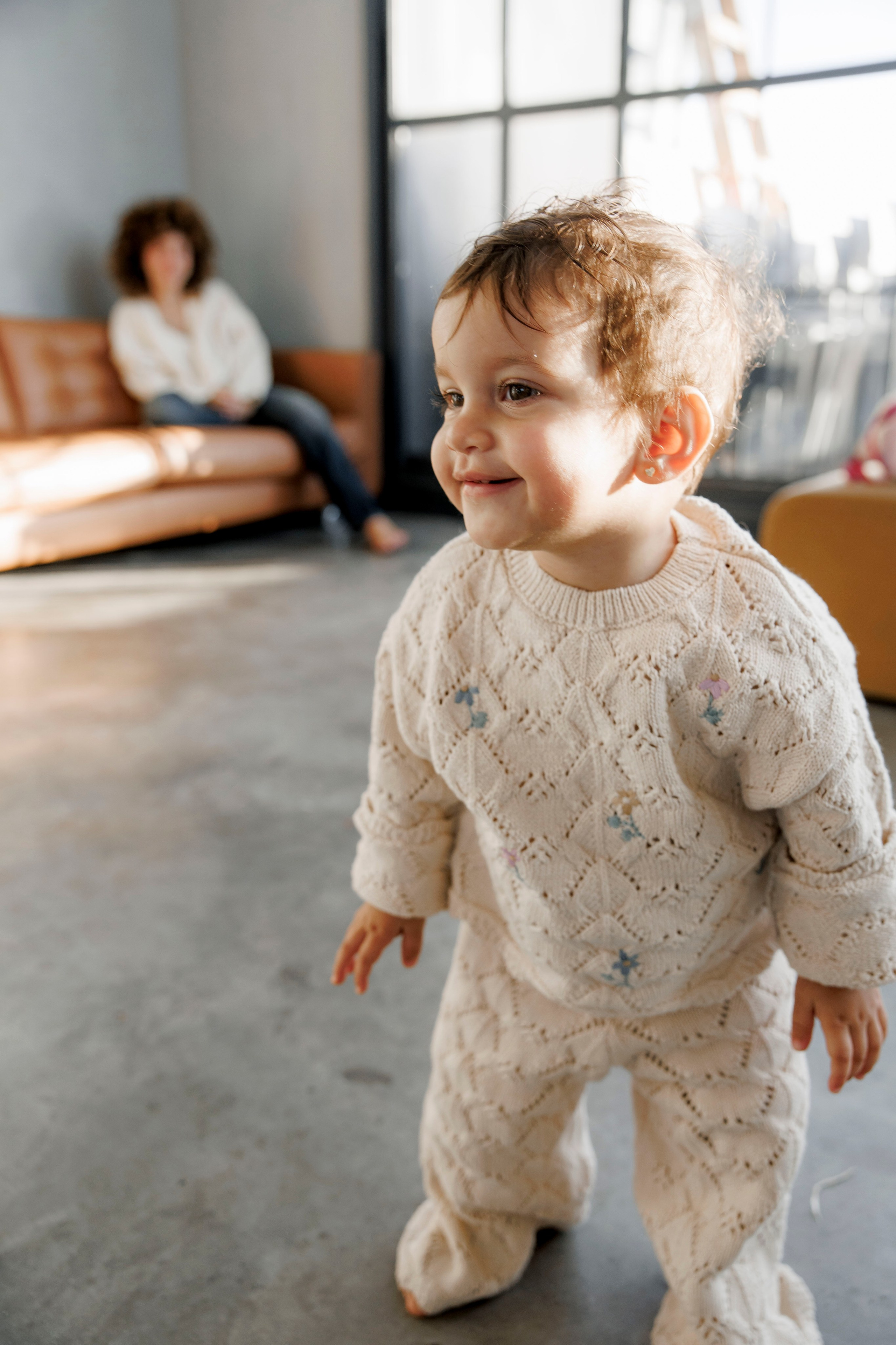 One year old inside the studio (Tel Aviv). Главная