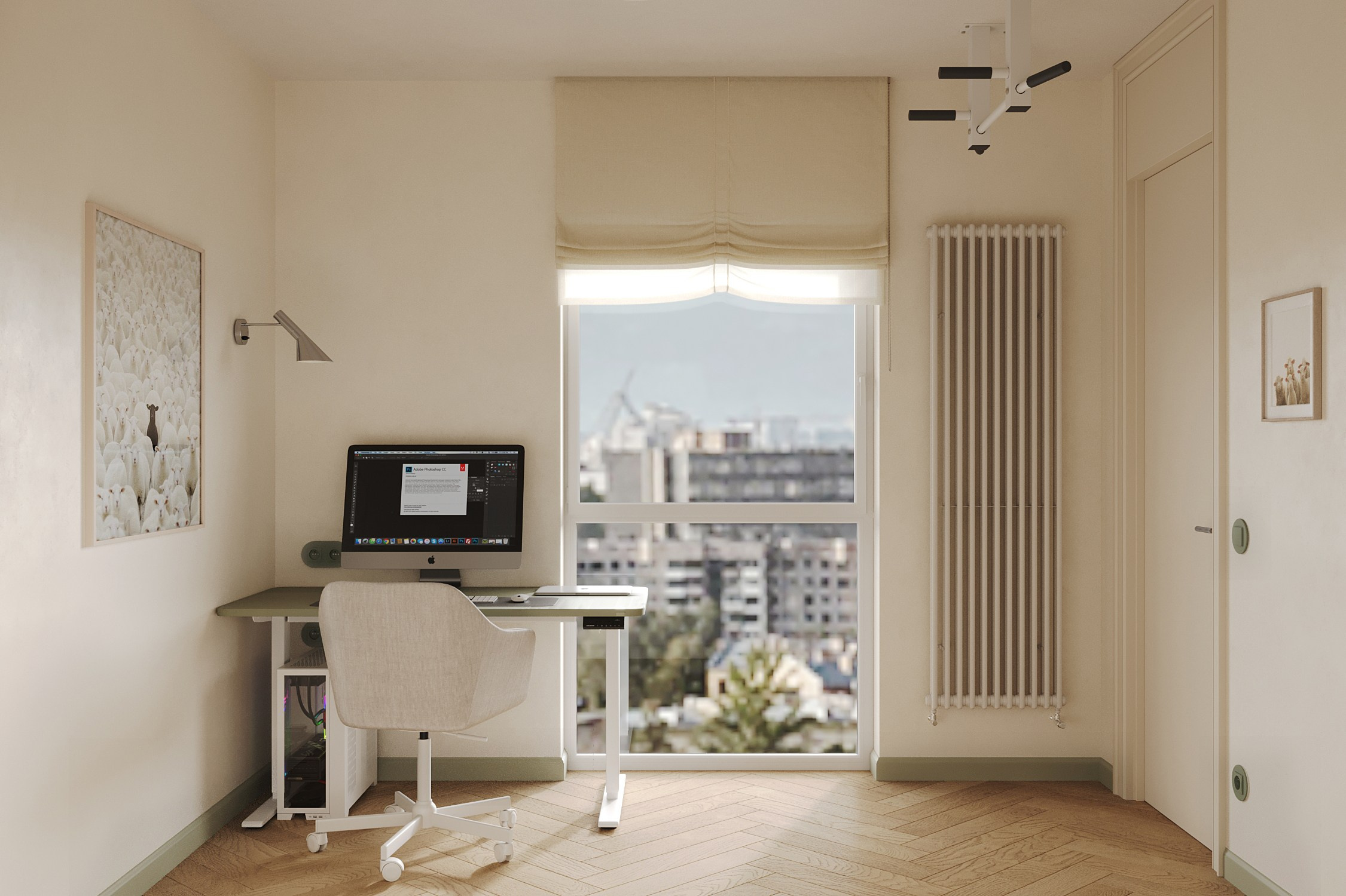 Сливочное небо. MIRRO STUDIO Дизайн интерьера и реализация под ключ Варшава