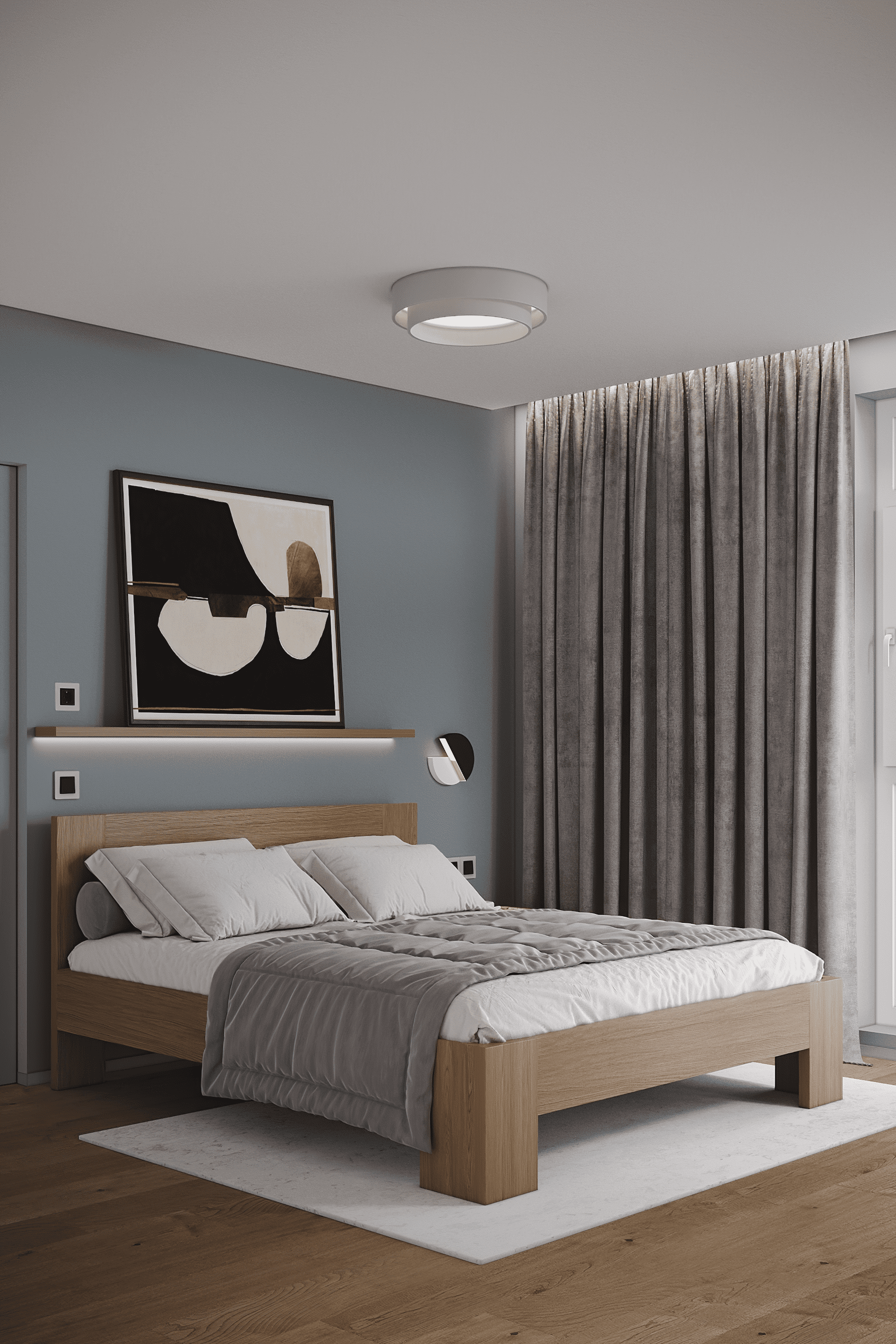 Голубое небо. MIRRO STUDIO Дизайн интерьера и реализация под ключ Варшава