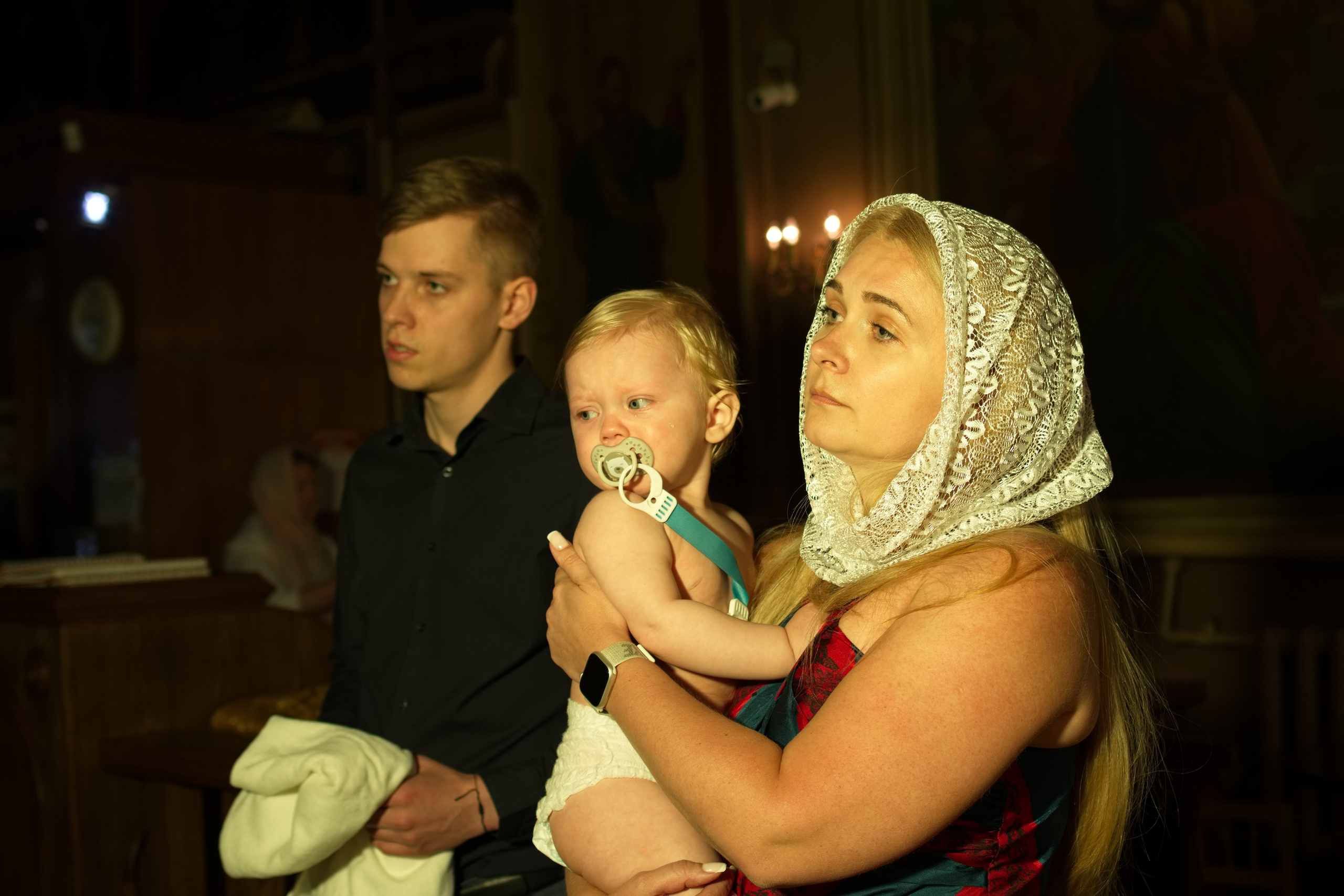 Крестины в Мячково. Семейный и детский фотограф Антон Зорин