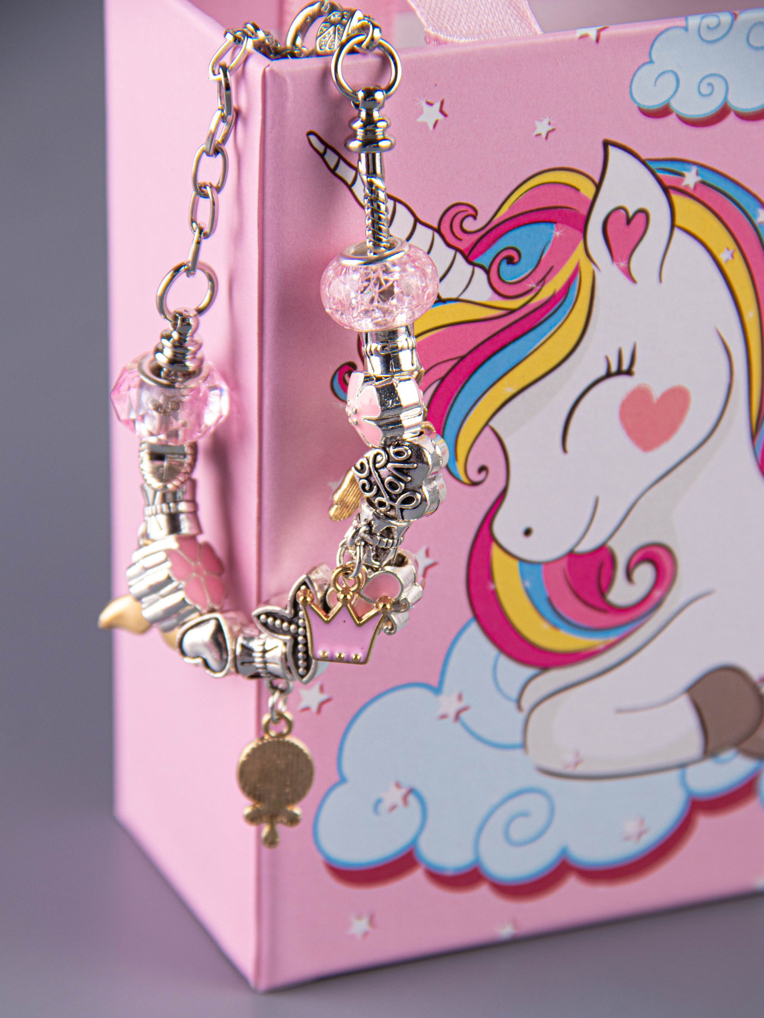 Наборы по созданию браслетов (розовый). «Матрица»