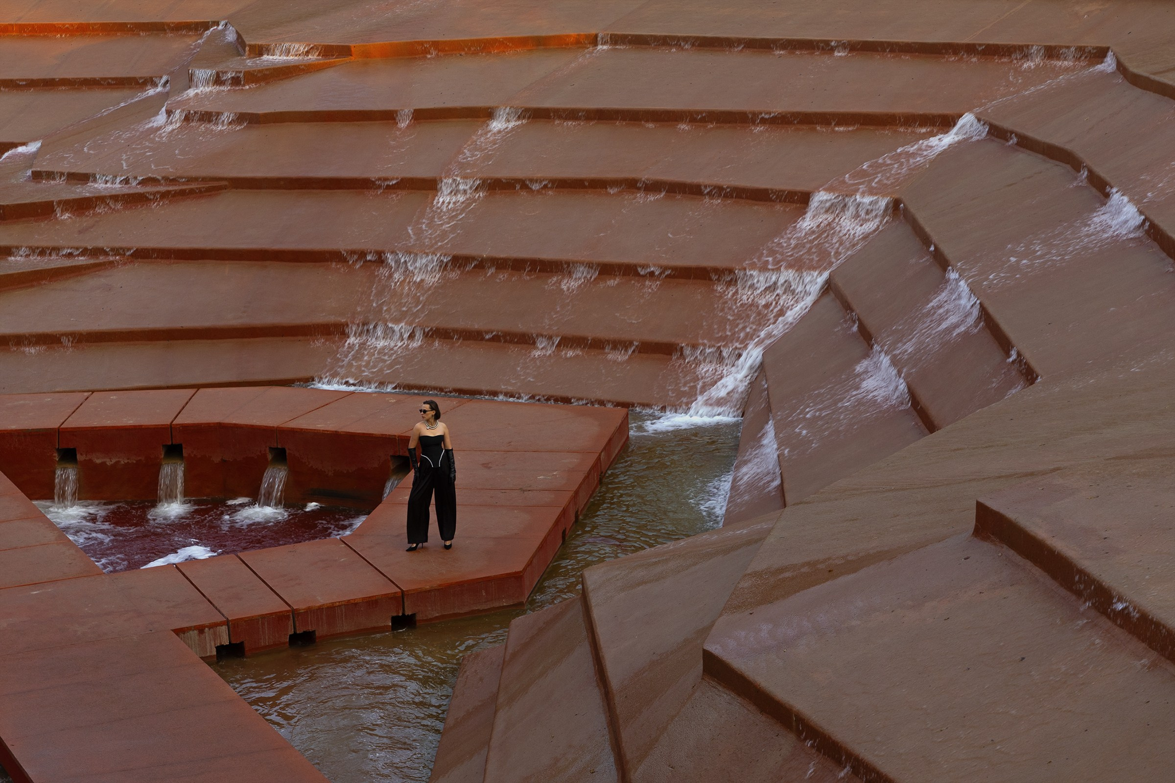 каньон и водопады 