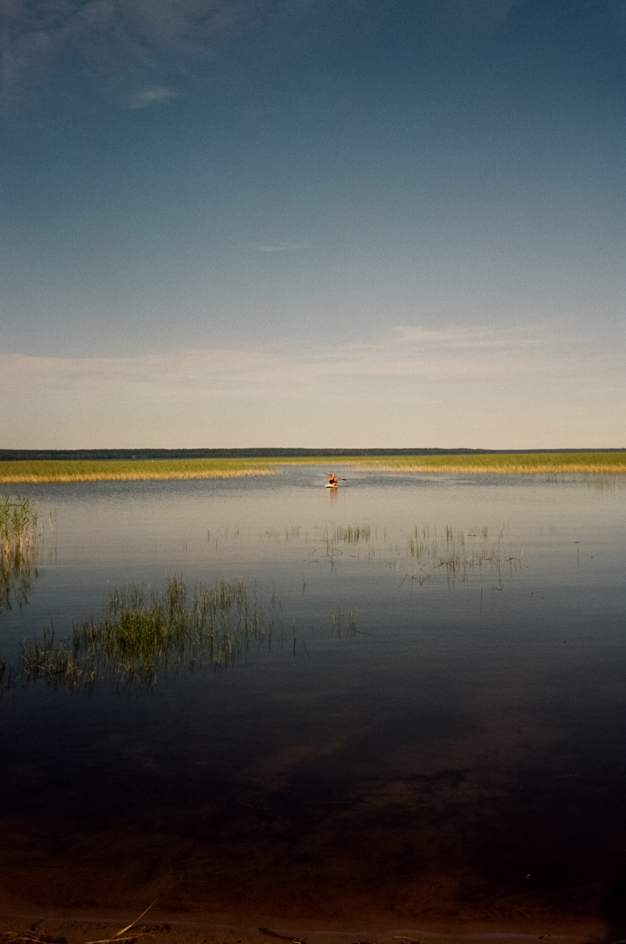 Вечер на озере Отрадное. Фотограф-документалист Мария Осокина