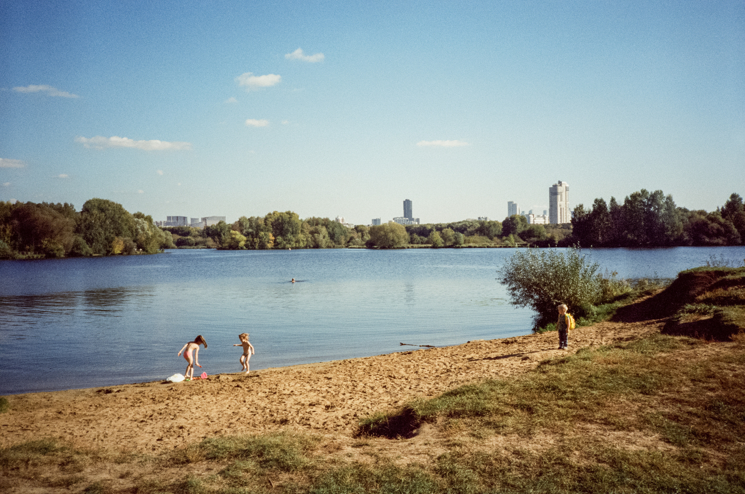 Строгинский залив. Золотая осень. Фотограф-документалист Мария Осокина