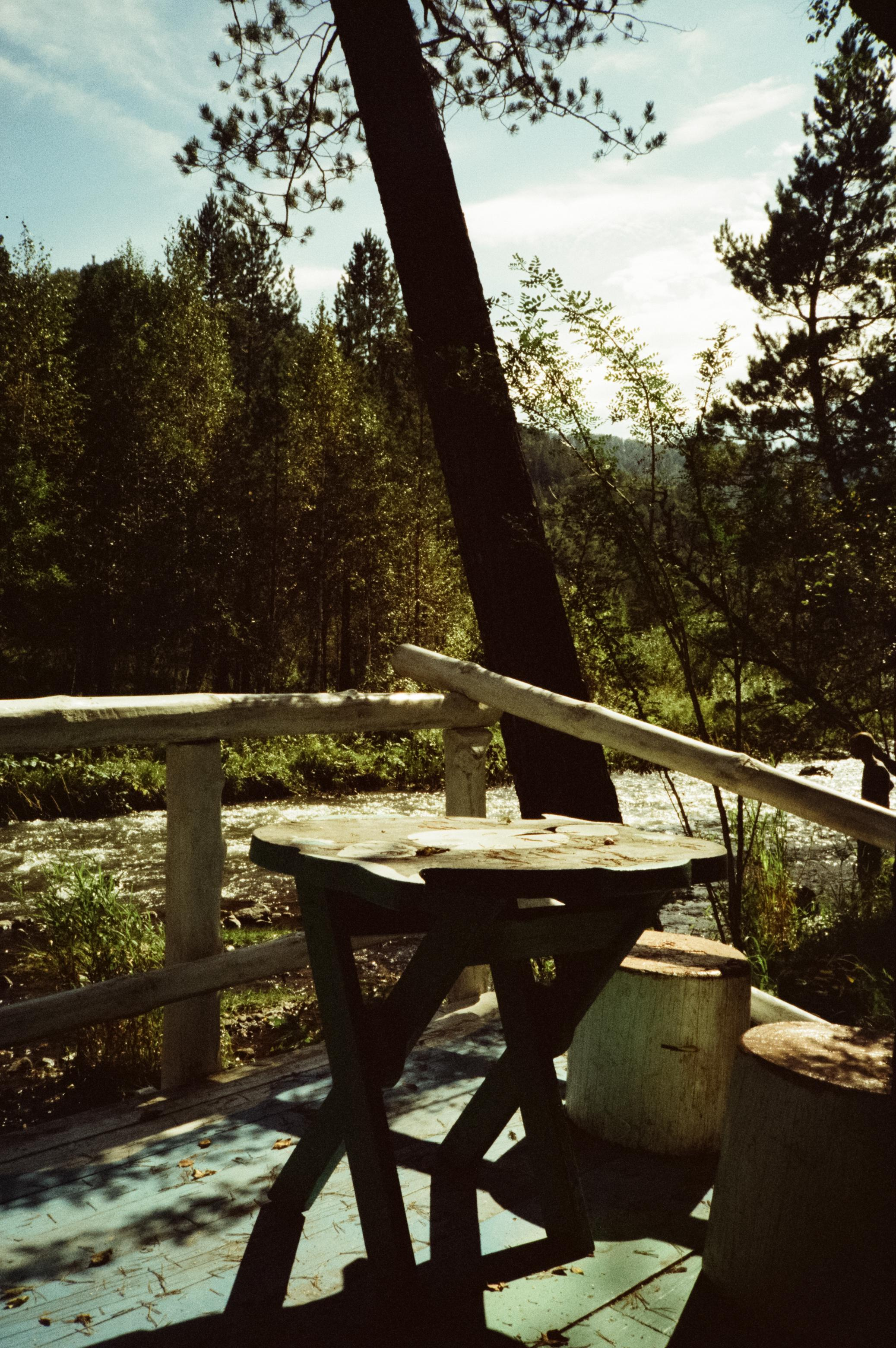 Дорога вдоль горной реки Куюм и база Благодать. Фотограф-документалист Мария Осокина