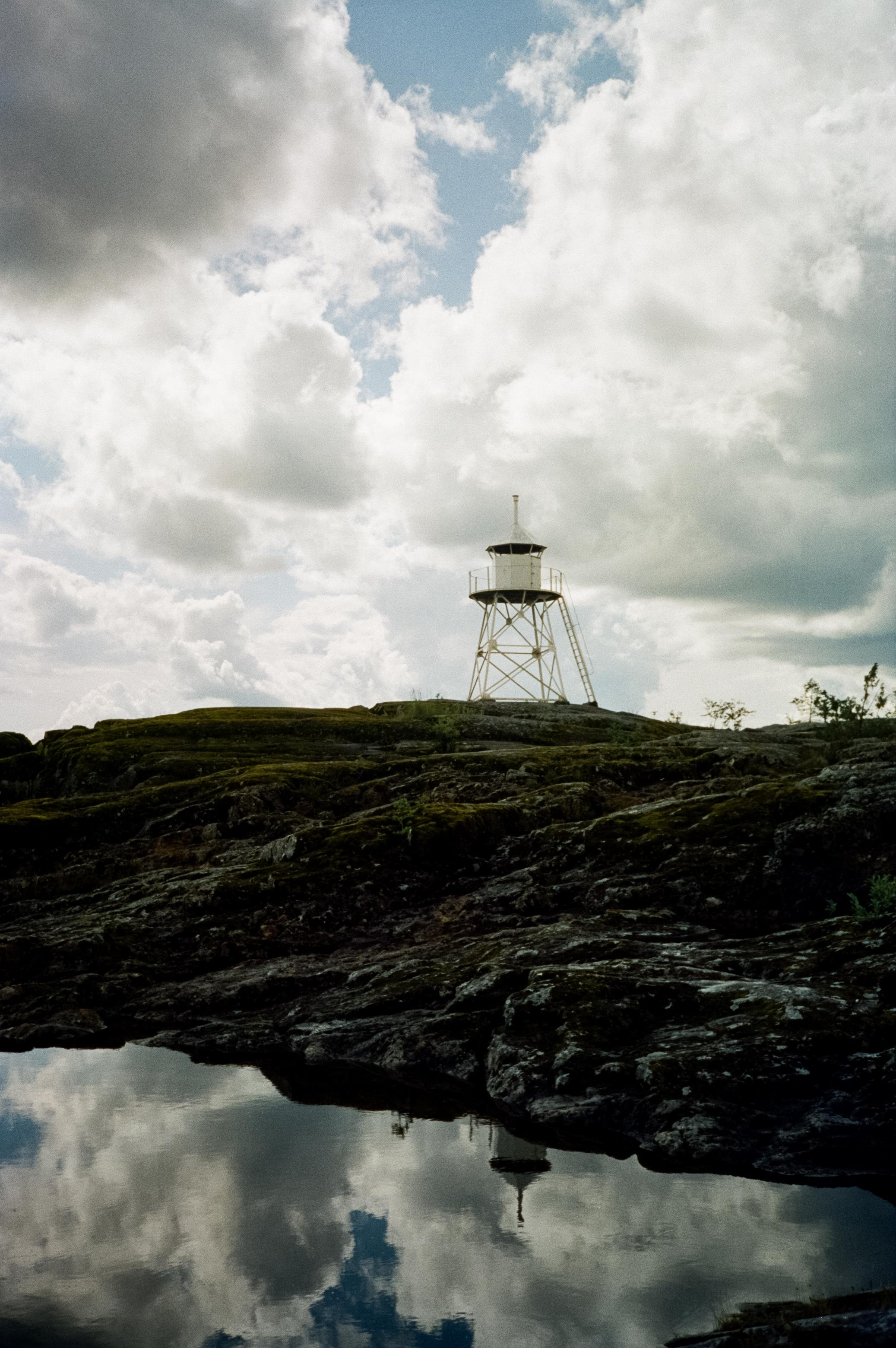 Ладожские шкеры. Маяк. Фотограф-документалист Мария Осокина