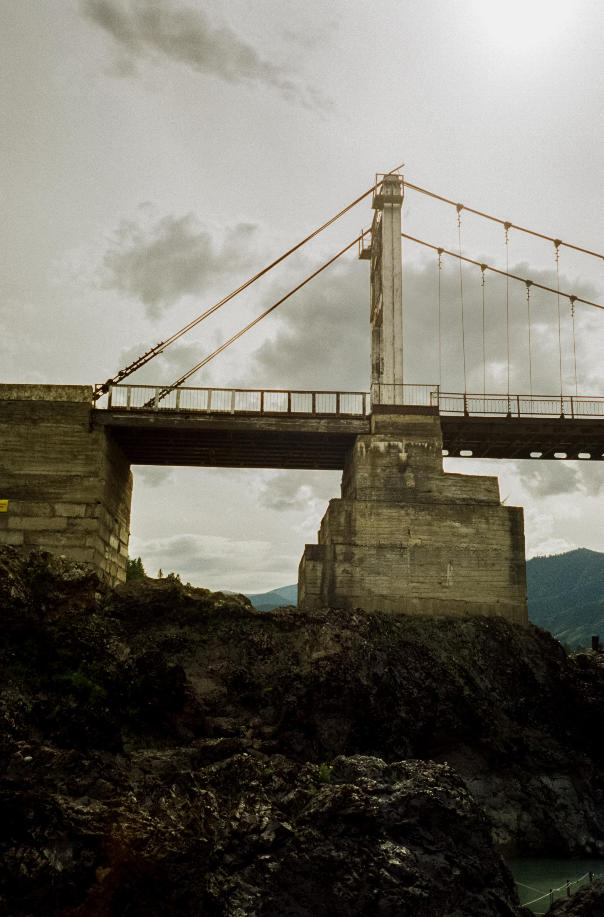 Ороктойский мост. Самое глубокое место Катуни. Фотограф-документалист Мария Осокина