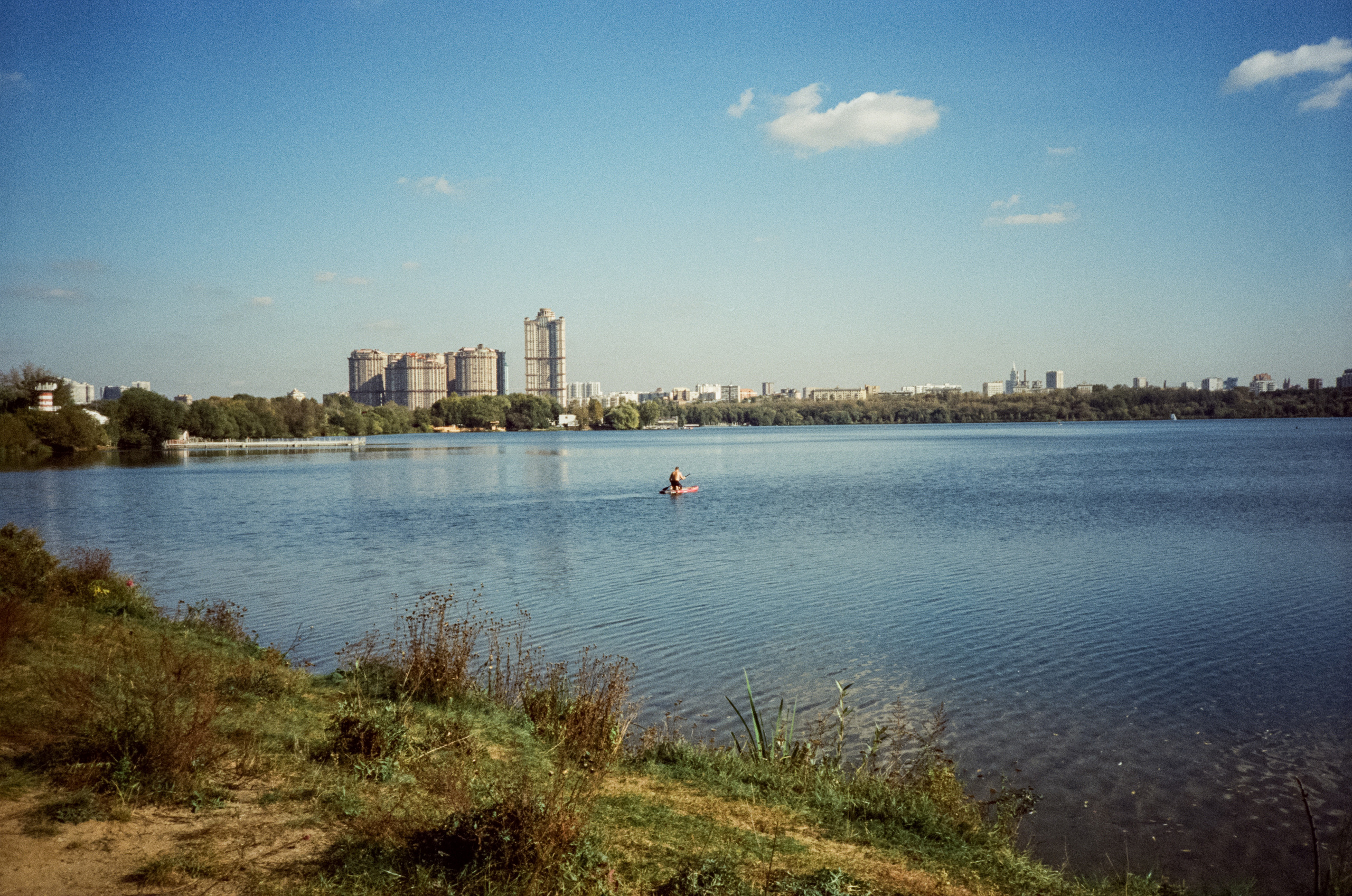 Строгинский залив. Золотая осень. Фотограф-документалист Мария Осокина